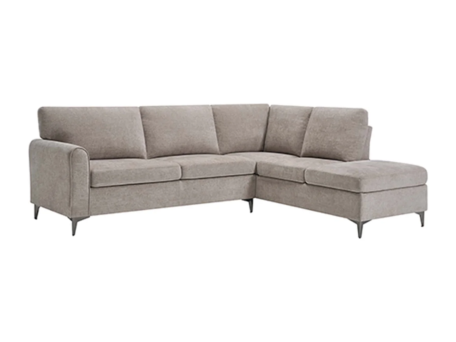 Roma 4 Seater Fabric Corner Sofa