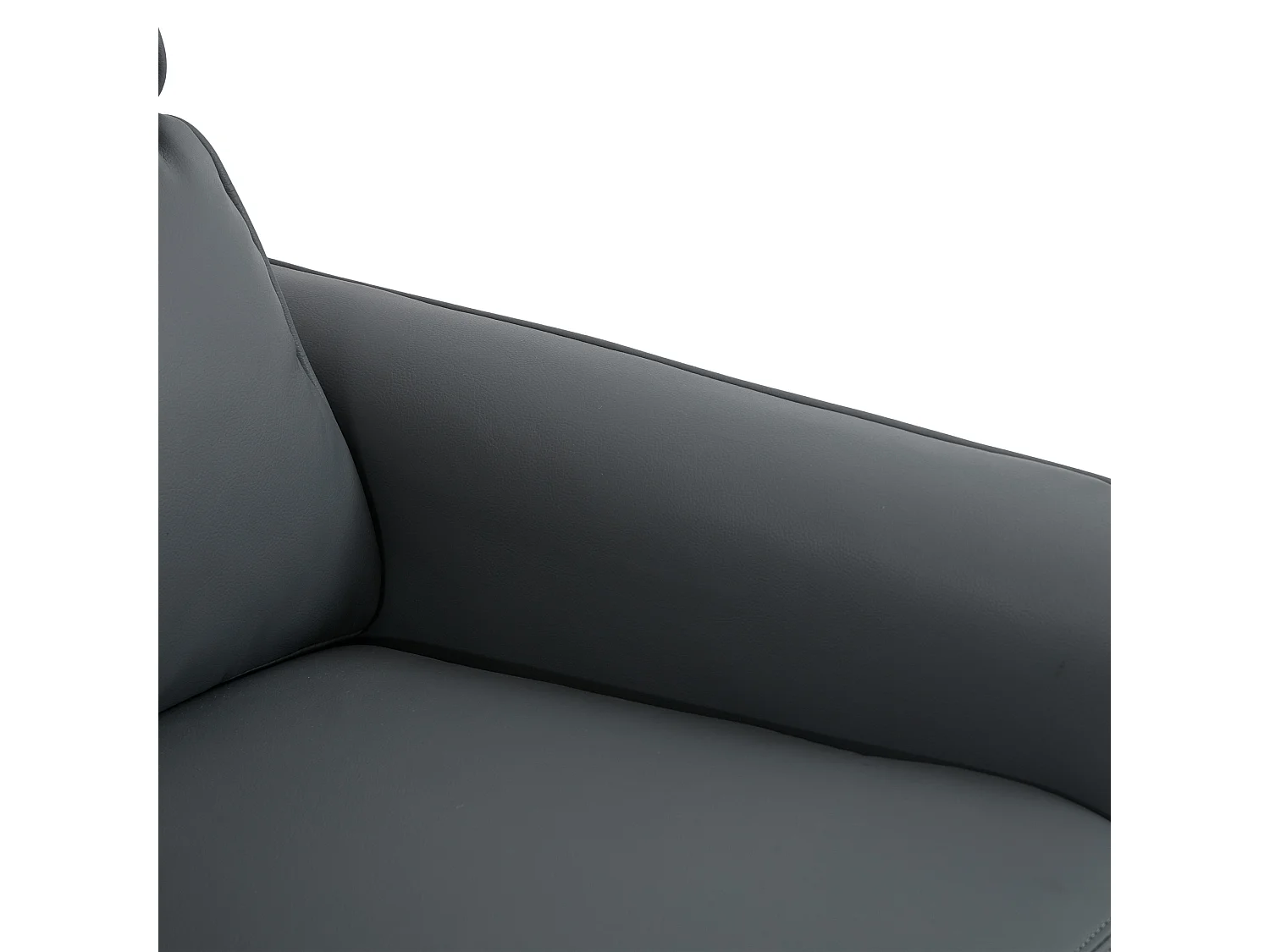 Madrid 2 Seater W Console Manual Air Leather Recliner Sofa
