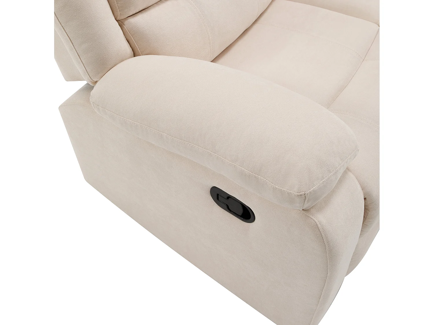 Boston 2 Seater Fabric Manual Recliner Sofa