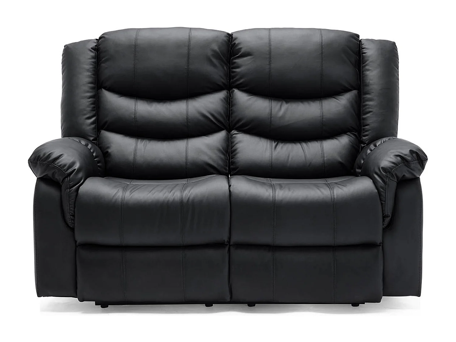 Seattle 2 Seater Electric High Back Bonded Leather Recliner Sofa