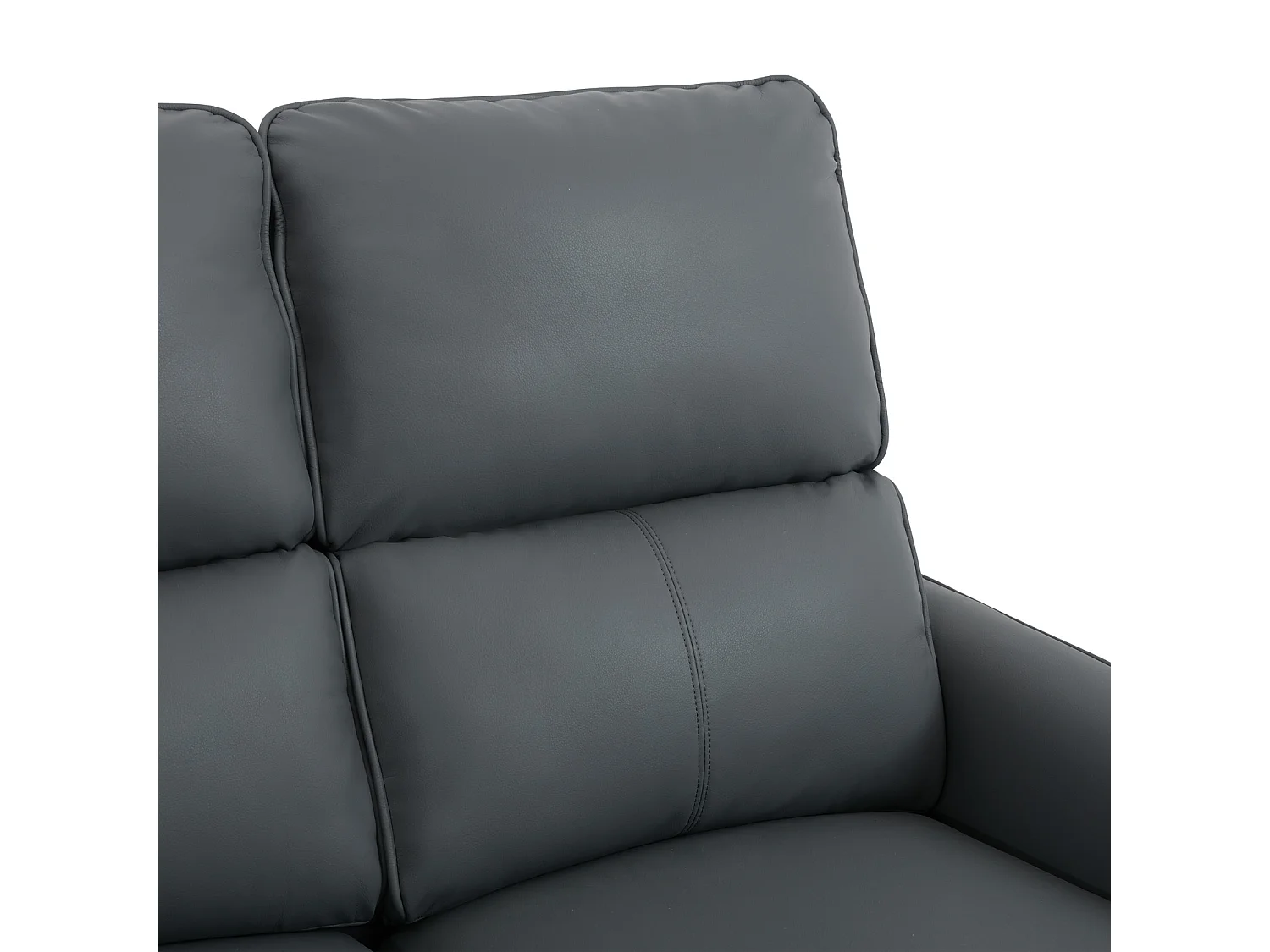 Madrid 2 Seater Manual Air Leather Recliner Sofa