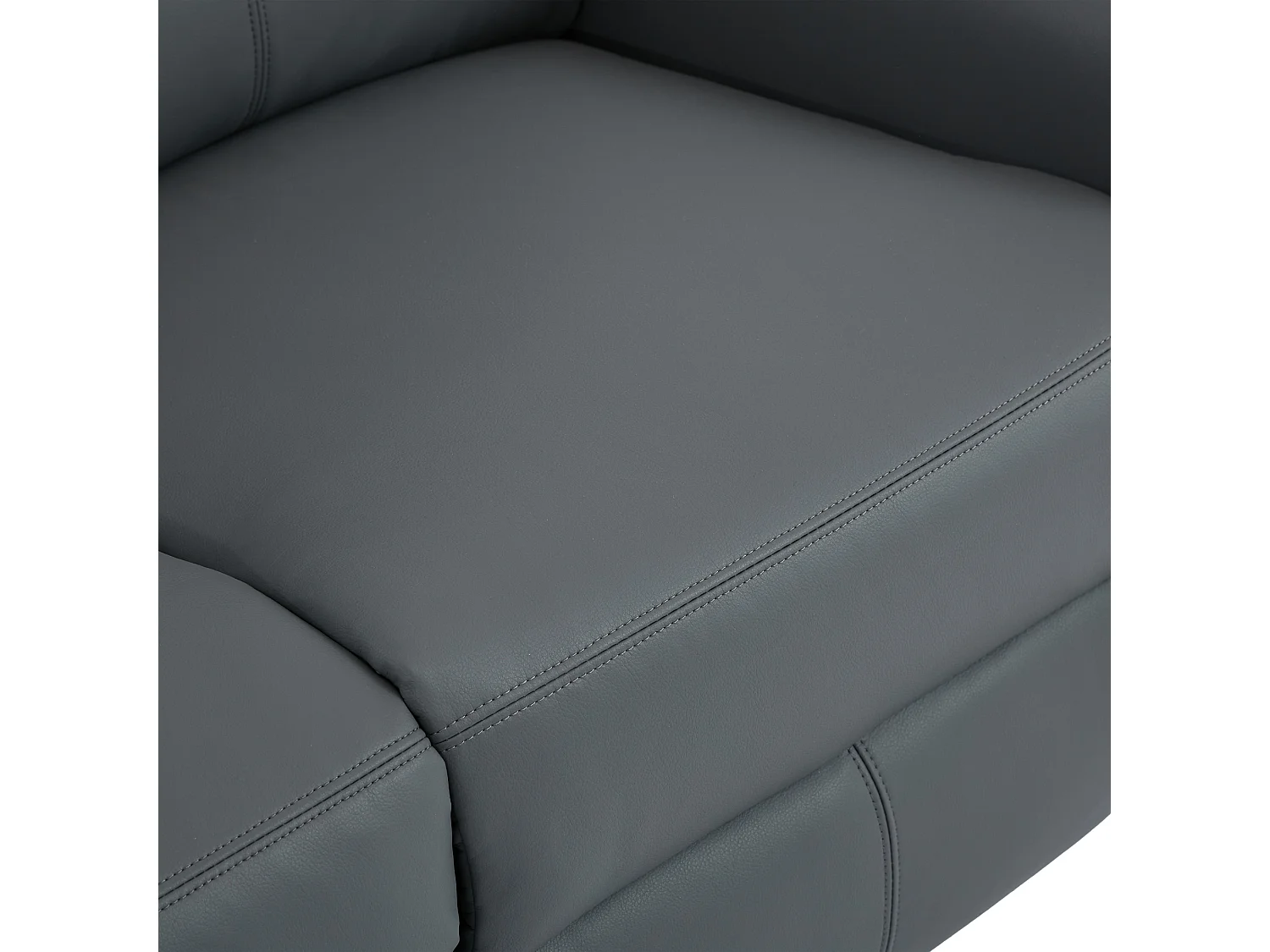 Madrid 2 Seater Manual Air Leather Recliner Sofa