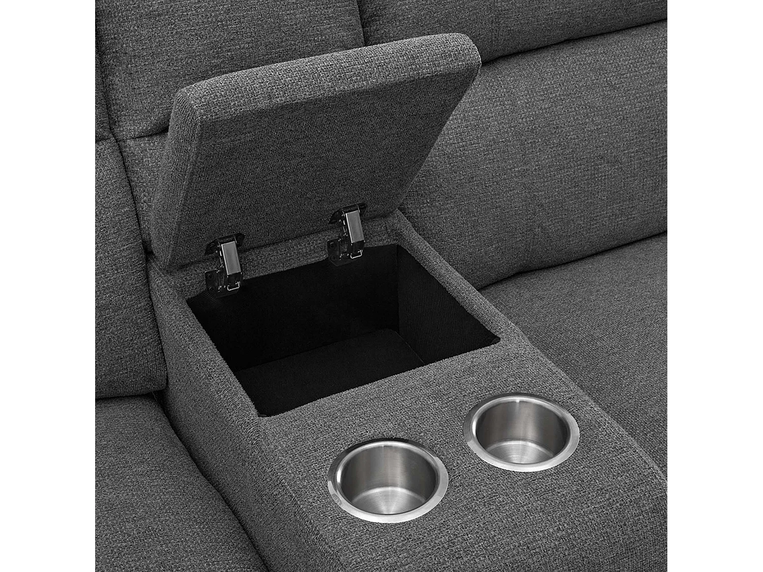 Dublin 5 Seater Fabric Corner Recliner Sofa