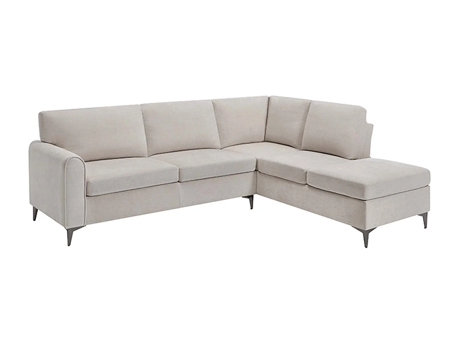 Roma 4 Seater Fabric Corner Sofa