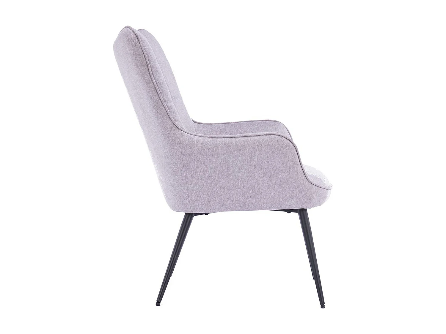 Vera Fabric Occasional Living Room Modern Accent Chair with Footstool