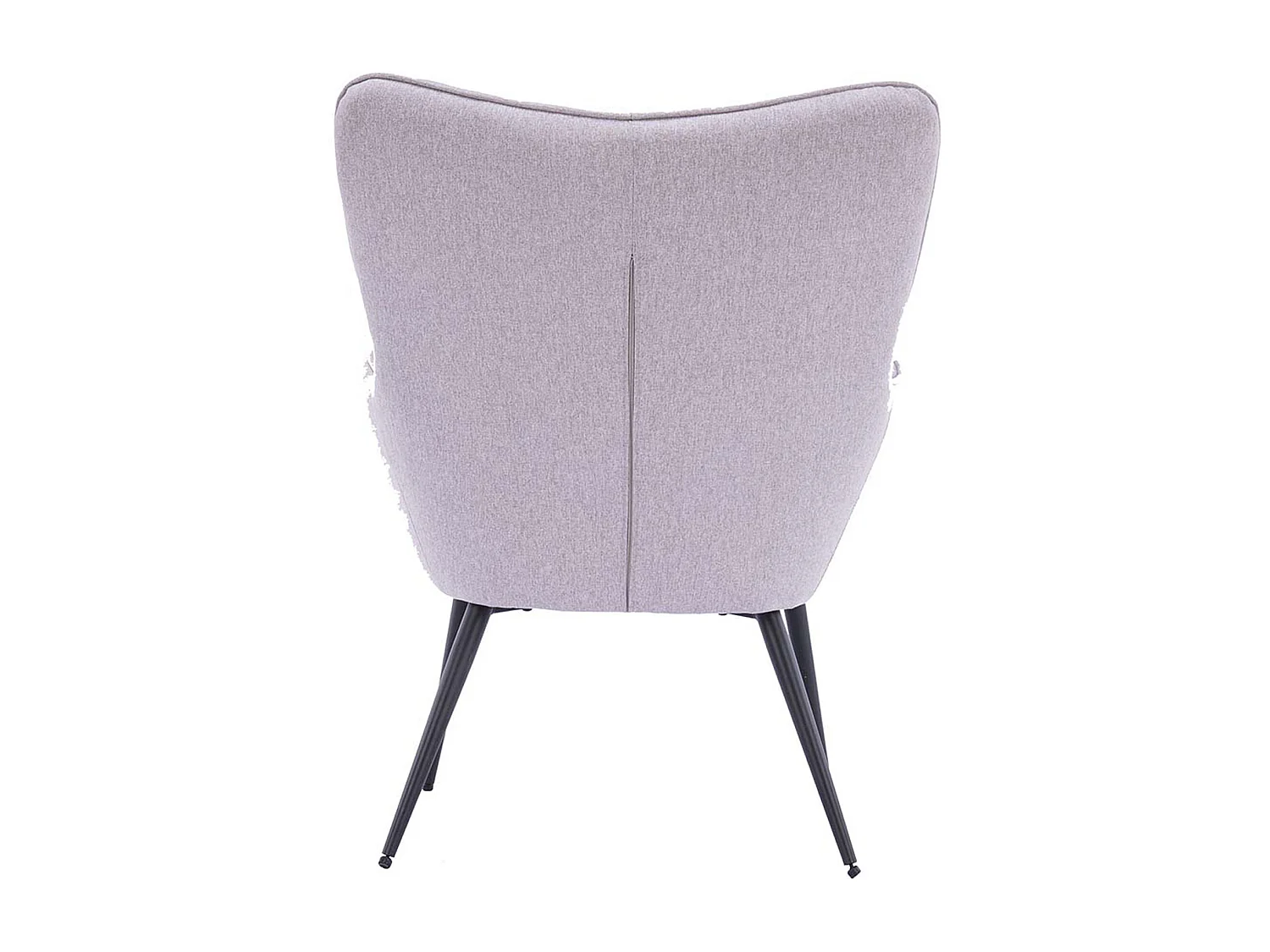 Vera Fabric Occasional Living Room Modern Accent Chair with Footstool