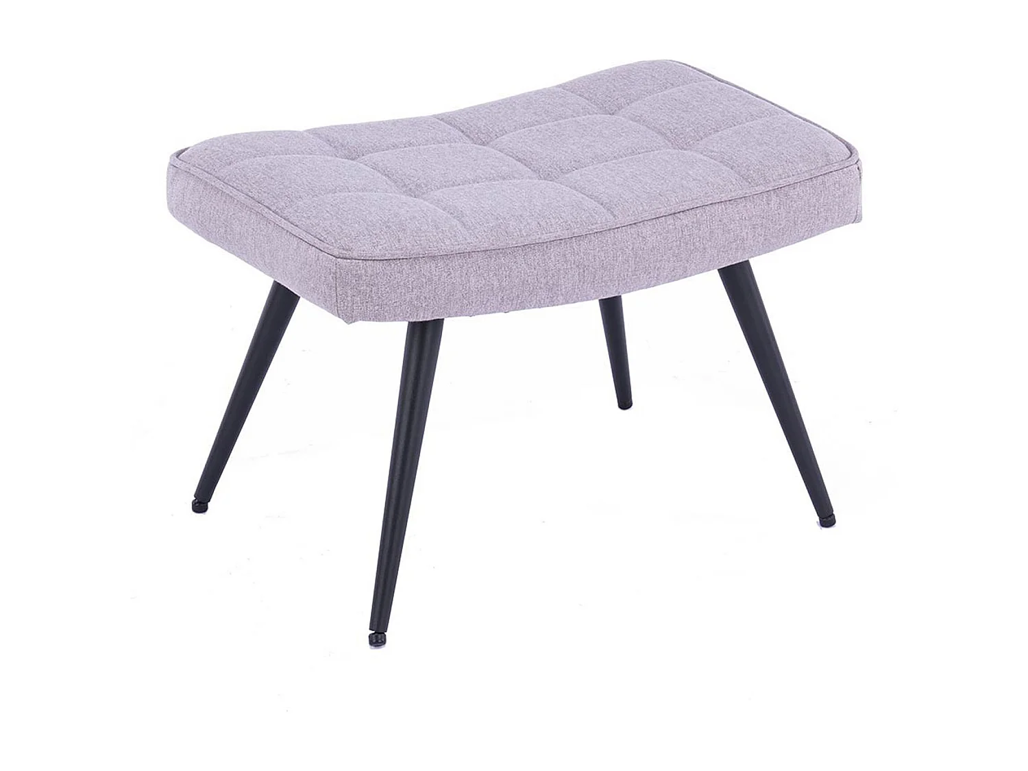 Vera Fabric Occasional Living Room Modern Accent Chair with Footstool