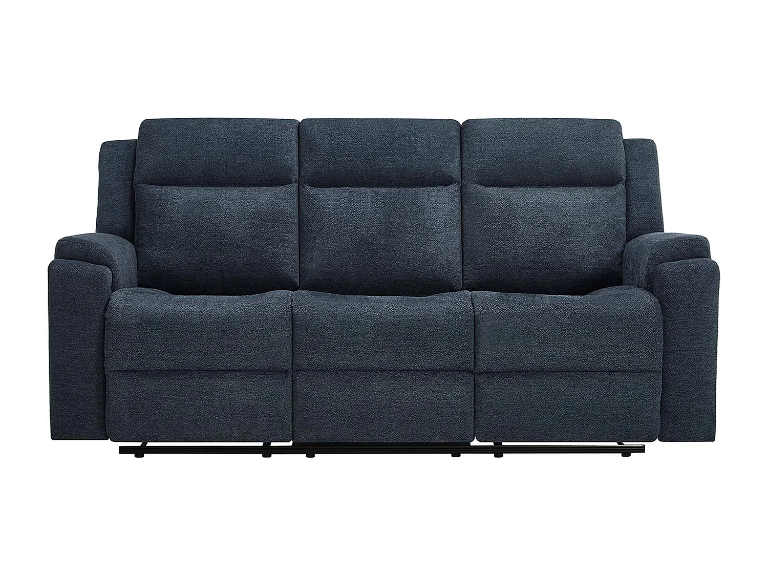 Orka 3 Seater Fabric Manual Recliner Sofa