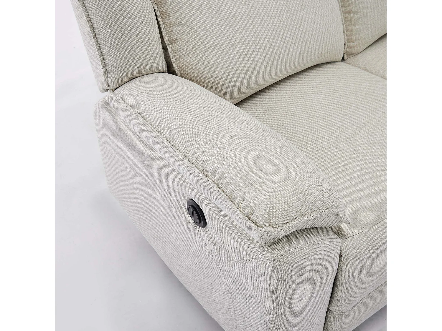 Skye 2 Seater Linen Electric Recliner Sofa