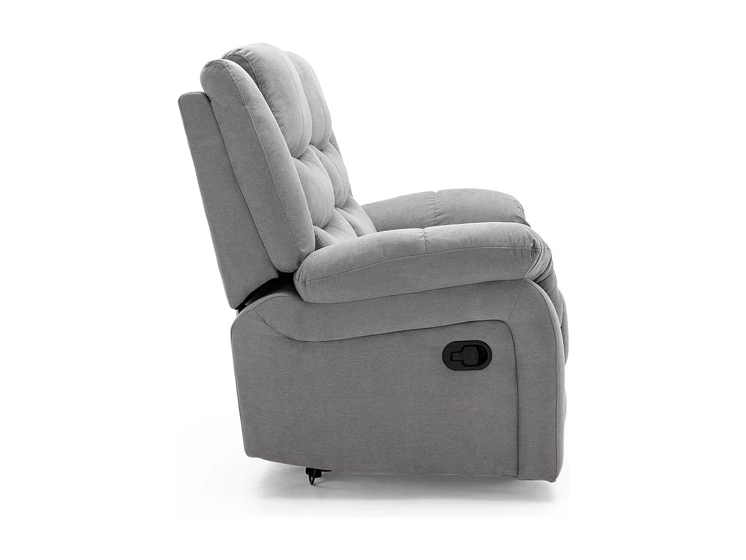 Seattle Manual Fabric Recliner 2 Seater Sofa