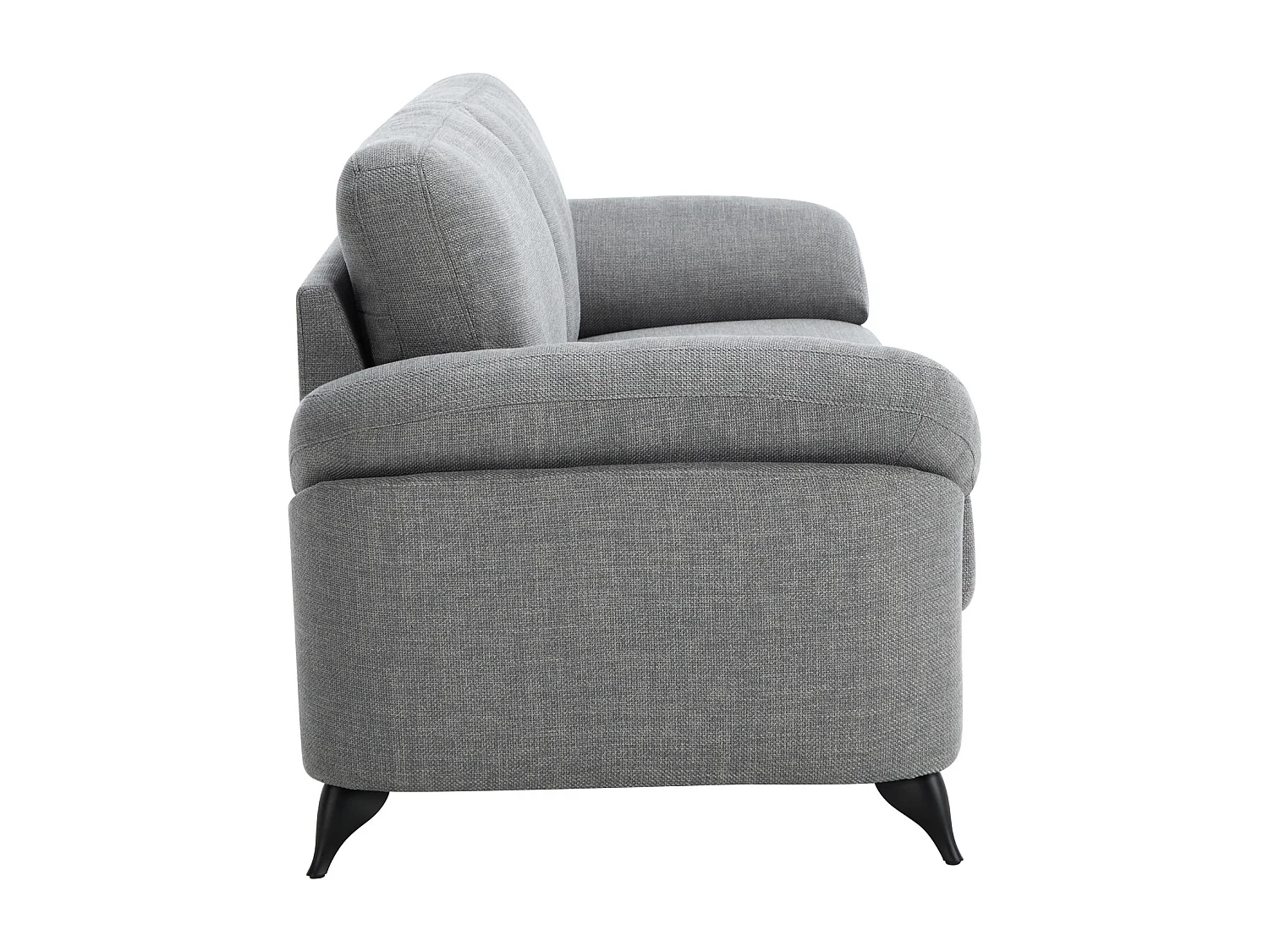 Malmo 3 Seater Sofa Modern Scandi Style Fabric Living Room Sofa