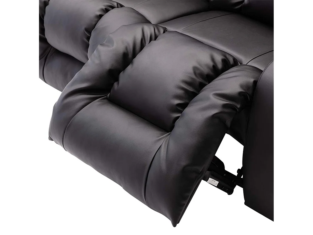 Caesar Manual Recliner Bonded Leather 2+3 Seater Sofa Set