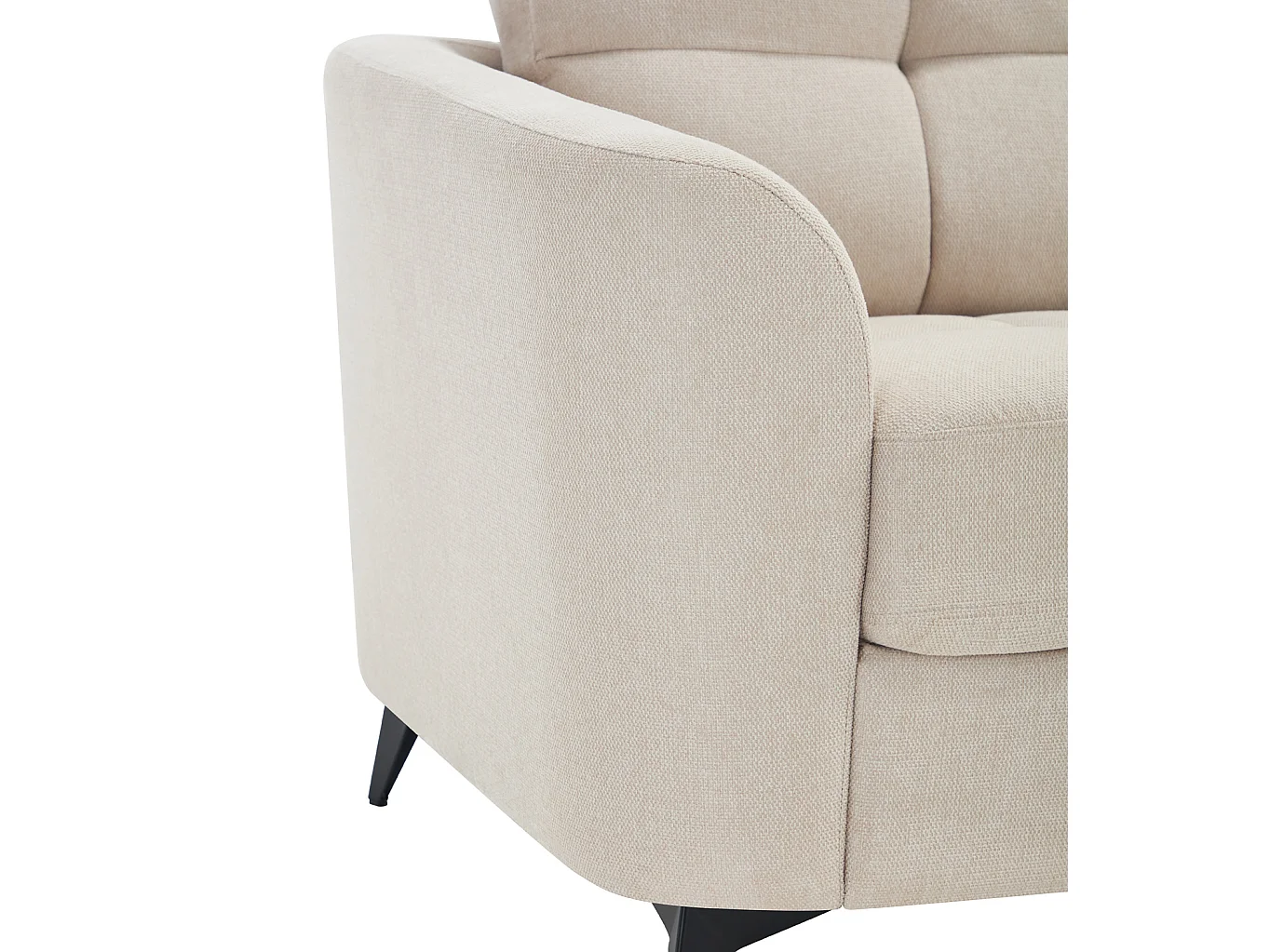 Solna 2+3 Seater Scandi Style Fabric Living Room Sofa Set