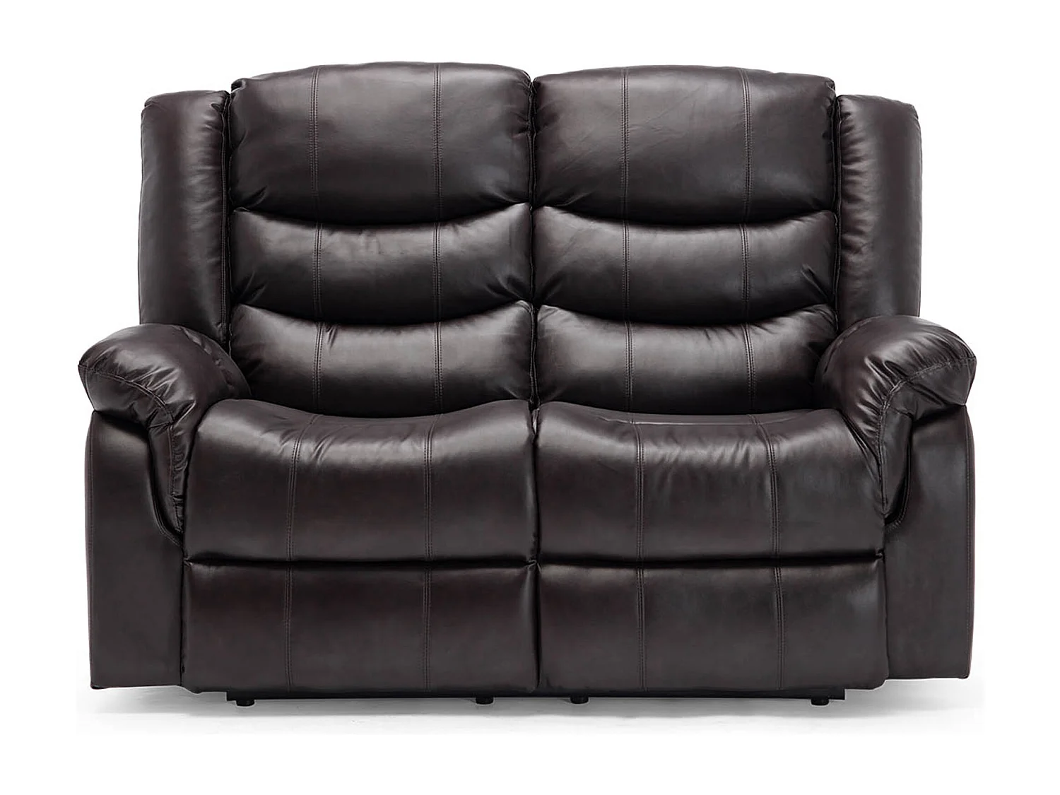 Seattle 2 Seater Electric High Back Bonded Leather Recliner Sofa