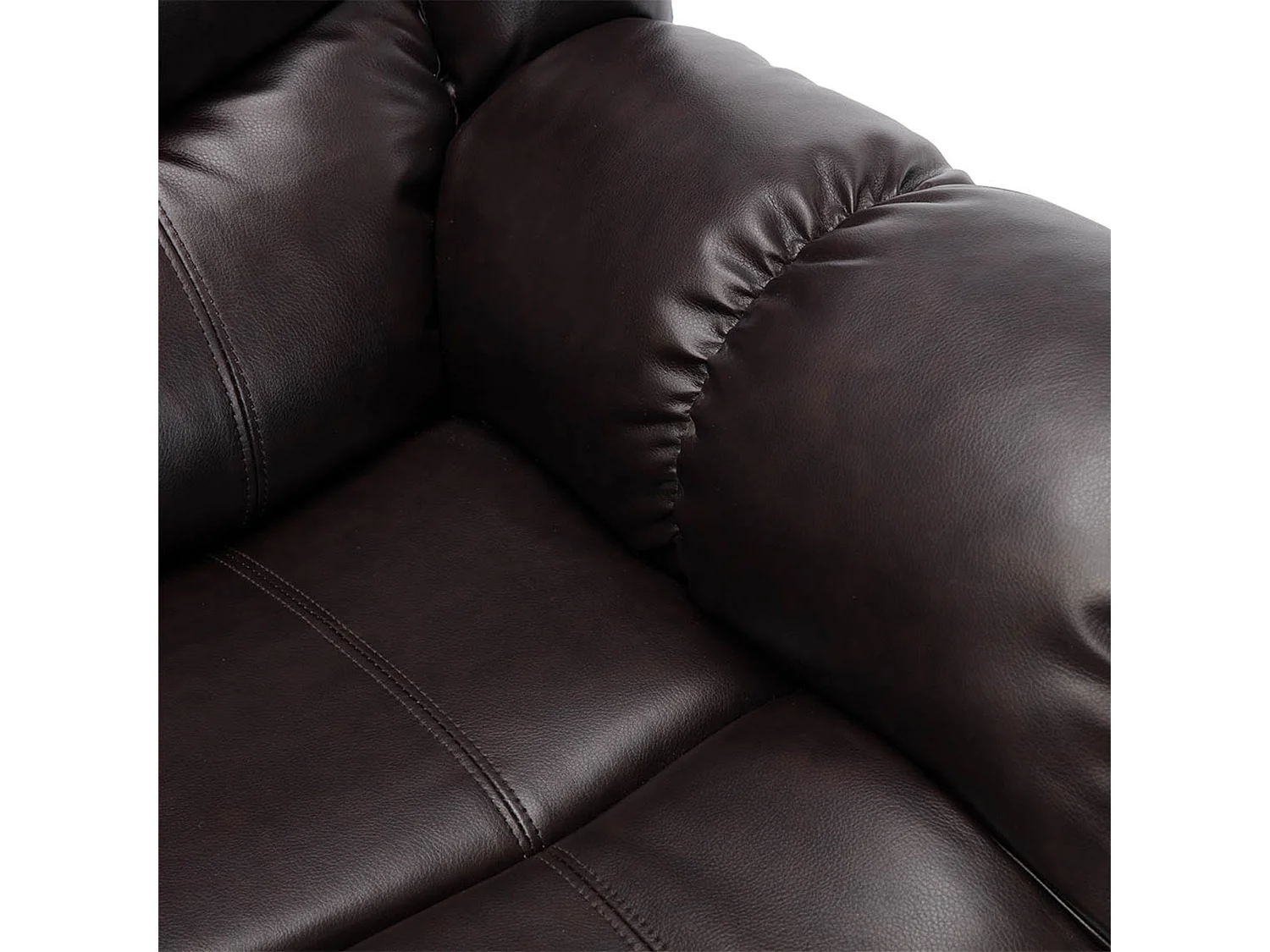 Seattle 2 Seater Electric High Back Bonded Leather Recliner Sofa