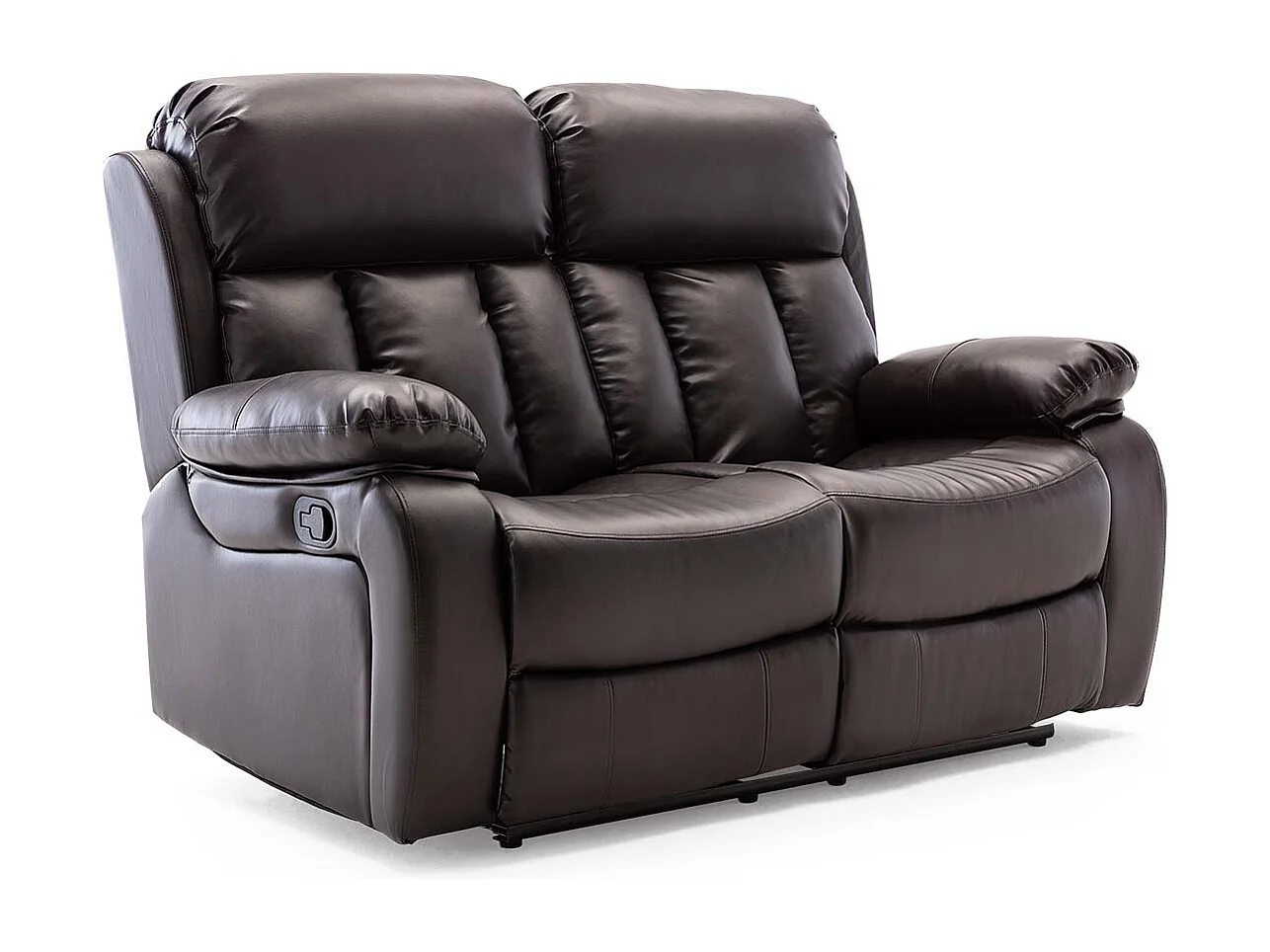 Chester Manual Recliner Bonded Leather 2+3 Seater Sofa Set