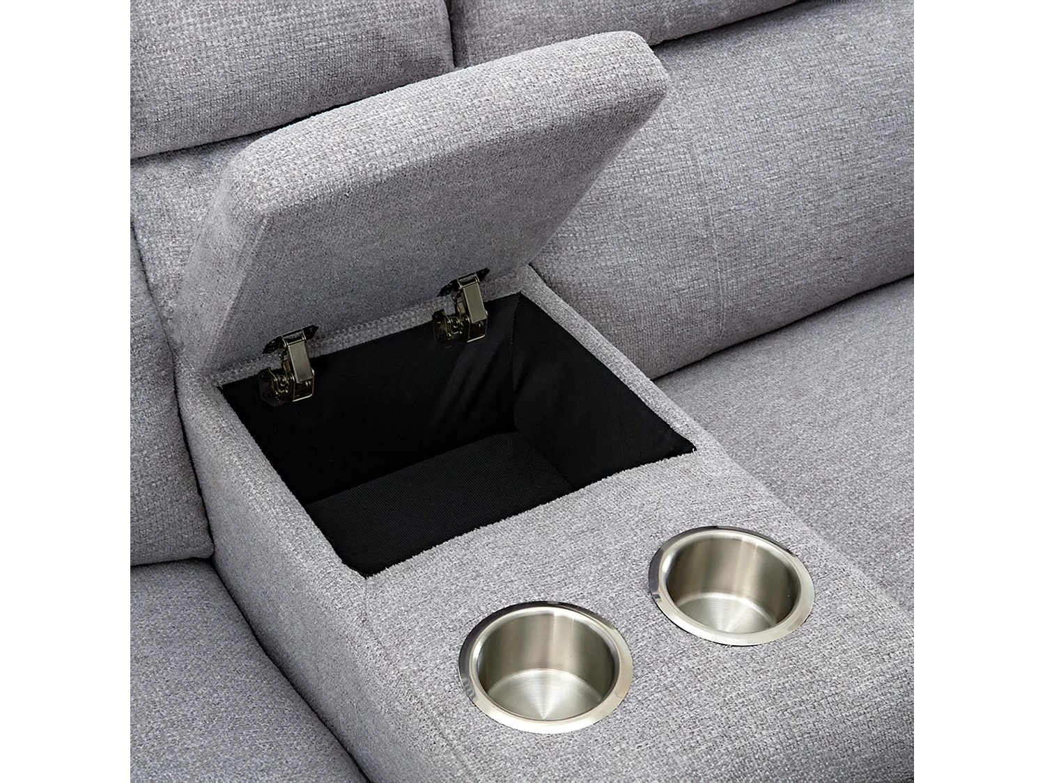 Dublin 5 Seater Fabric Corner Recliner Sofa