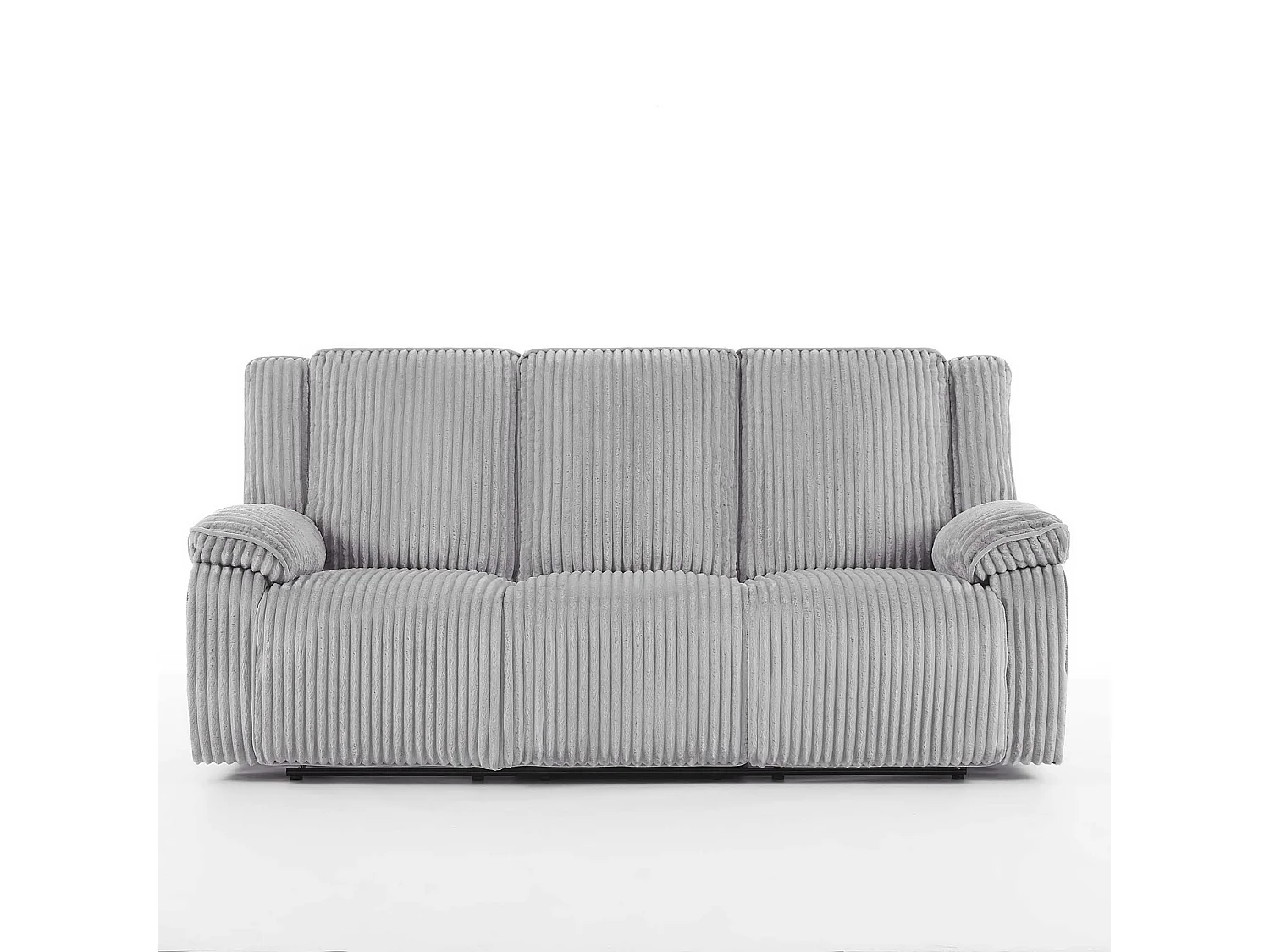 Verona 3 Seater Jumbo Cord Manual Recliner Sofa