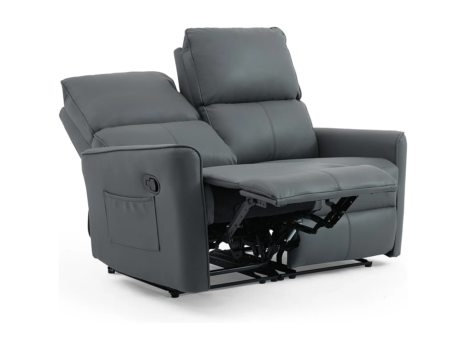 Madrid 2+3 Seater Manual Air Leather Recliner Sofa Set