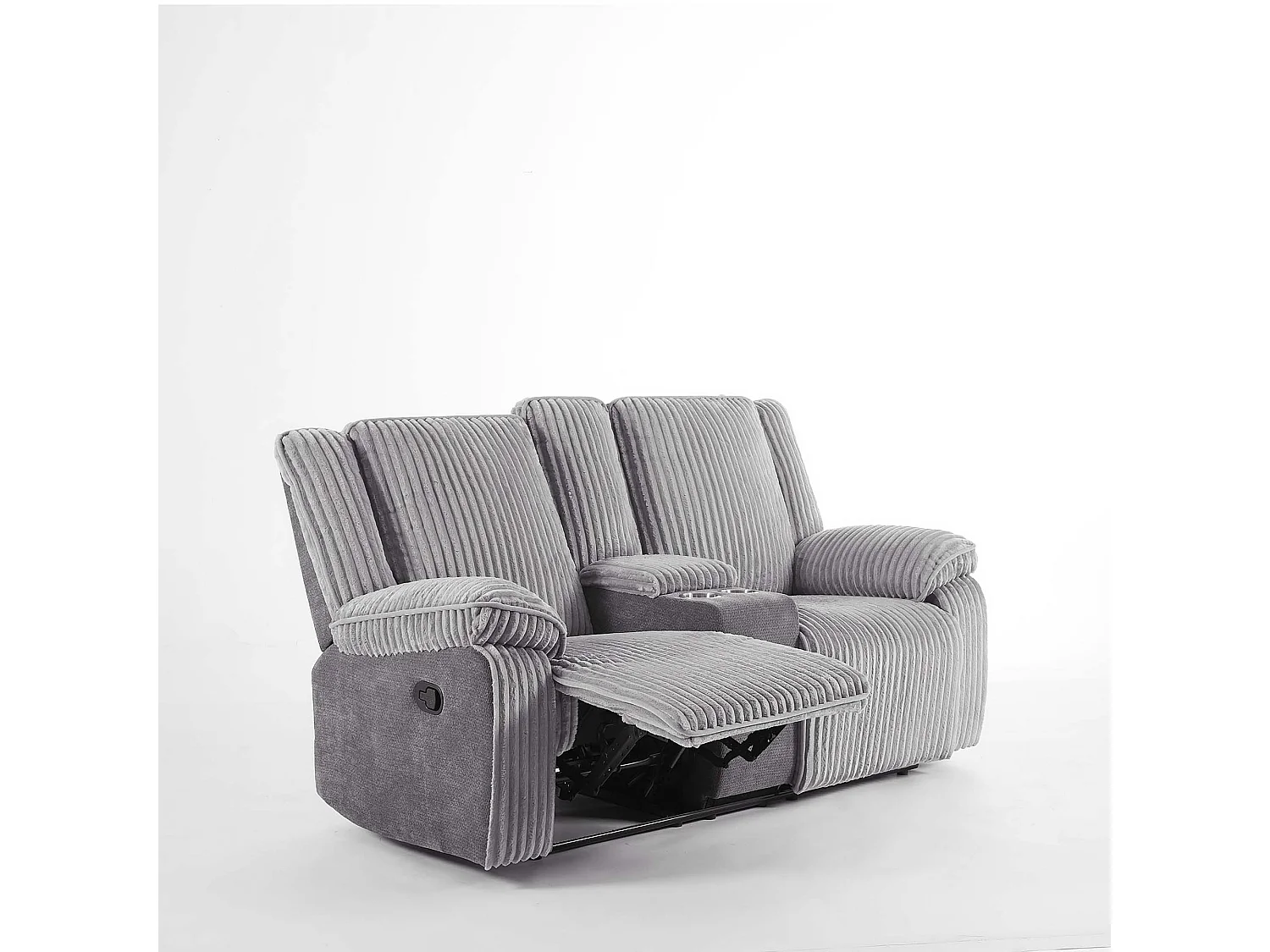 Verona 2+1 Jumbo Cord Manual Recliner Sofa Set