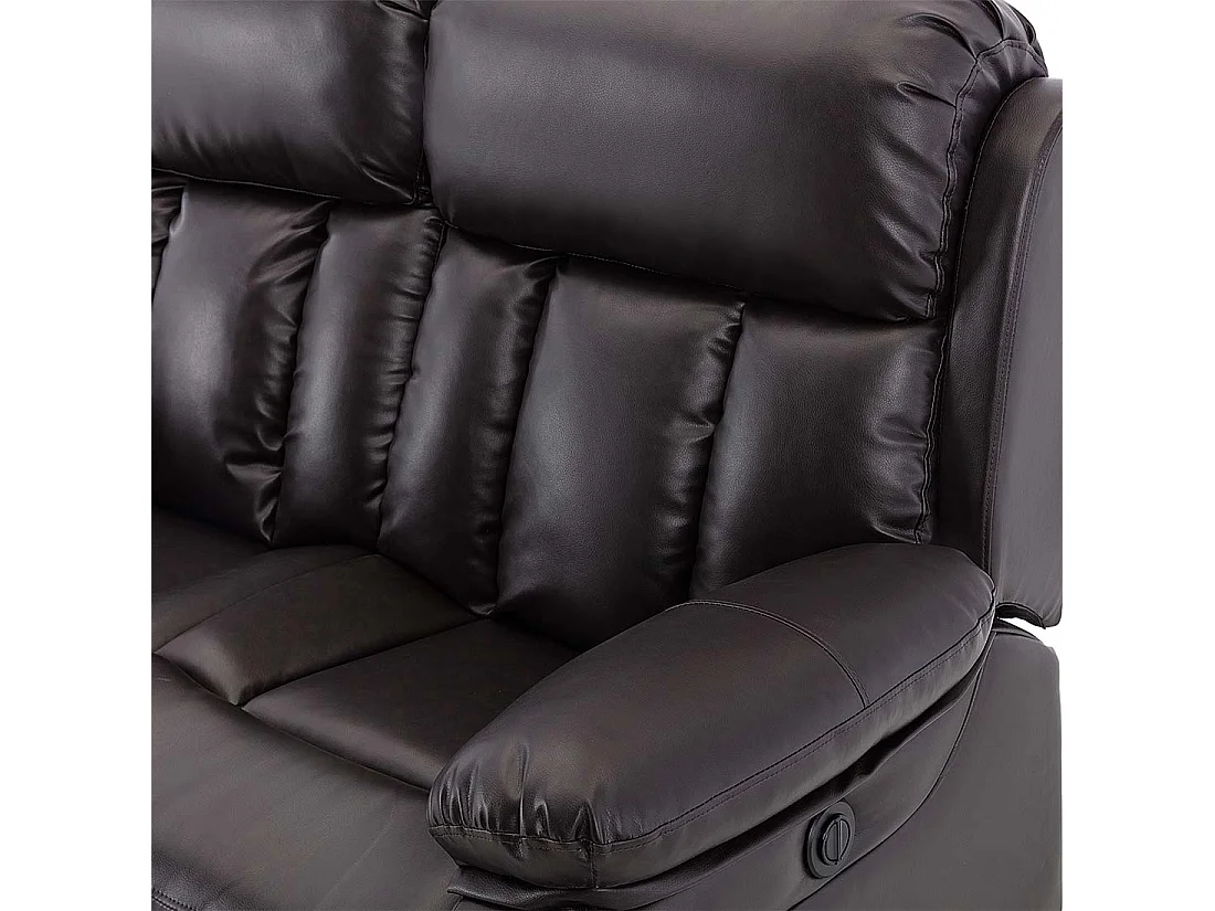 Chester Electric Recliner Bonded Leather 2+3 Seater Sofa Set