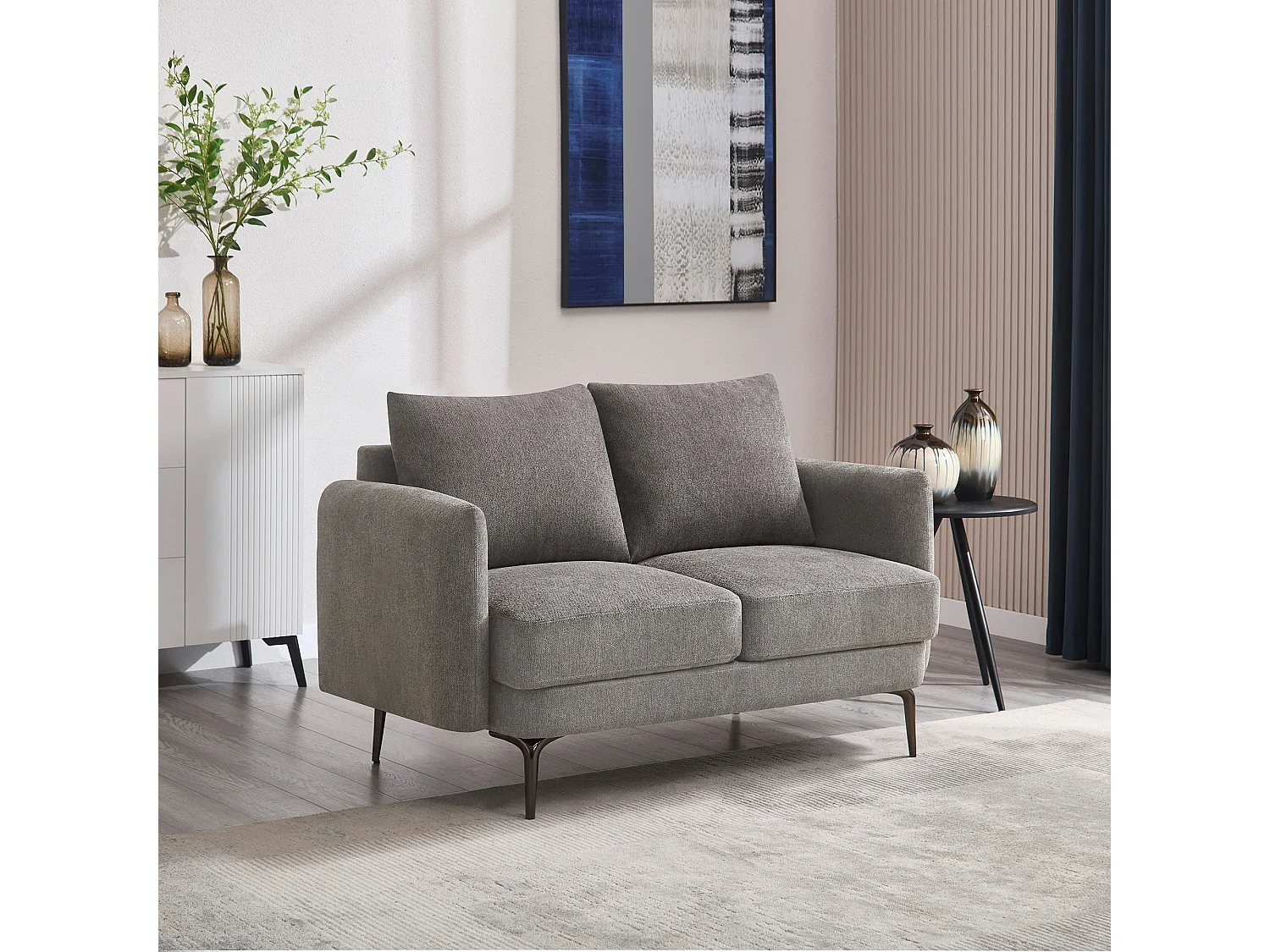 Sofia 2+3 Seater Fabric Sofa Set