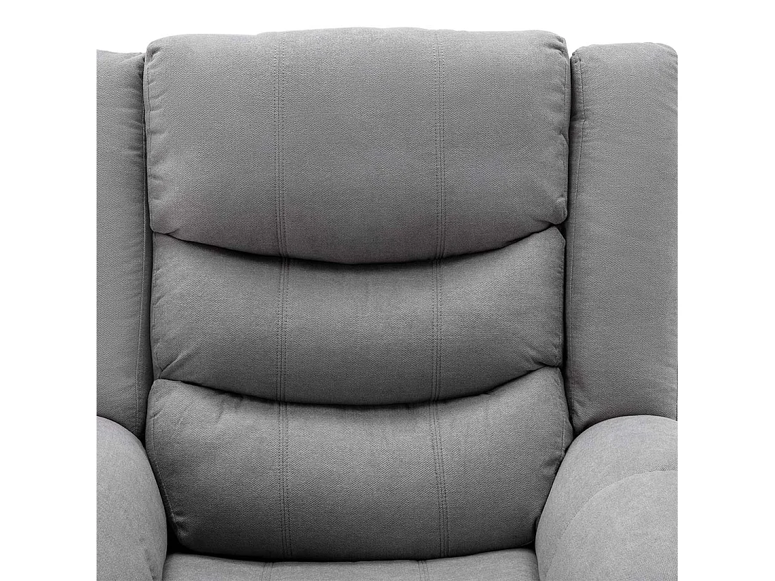 Seattle Manual Recliner Fabric 1+2+3 Seater Sofa Set