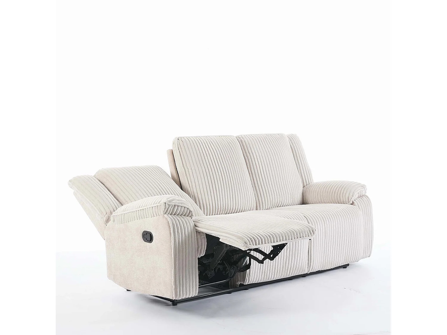 Verona 3+1 Jumbo Cord Manual Recliner Sofa Set
