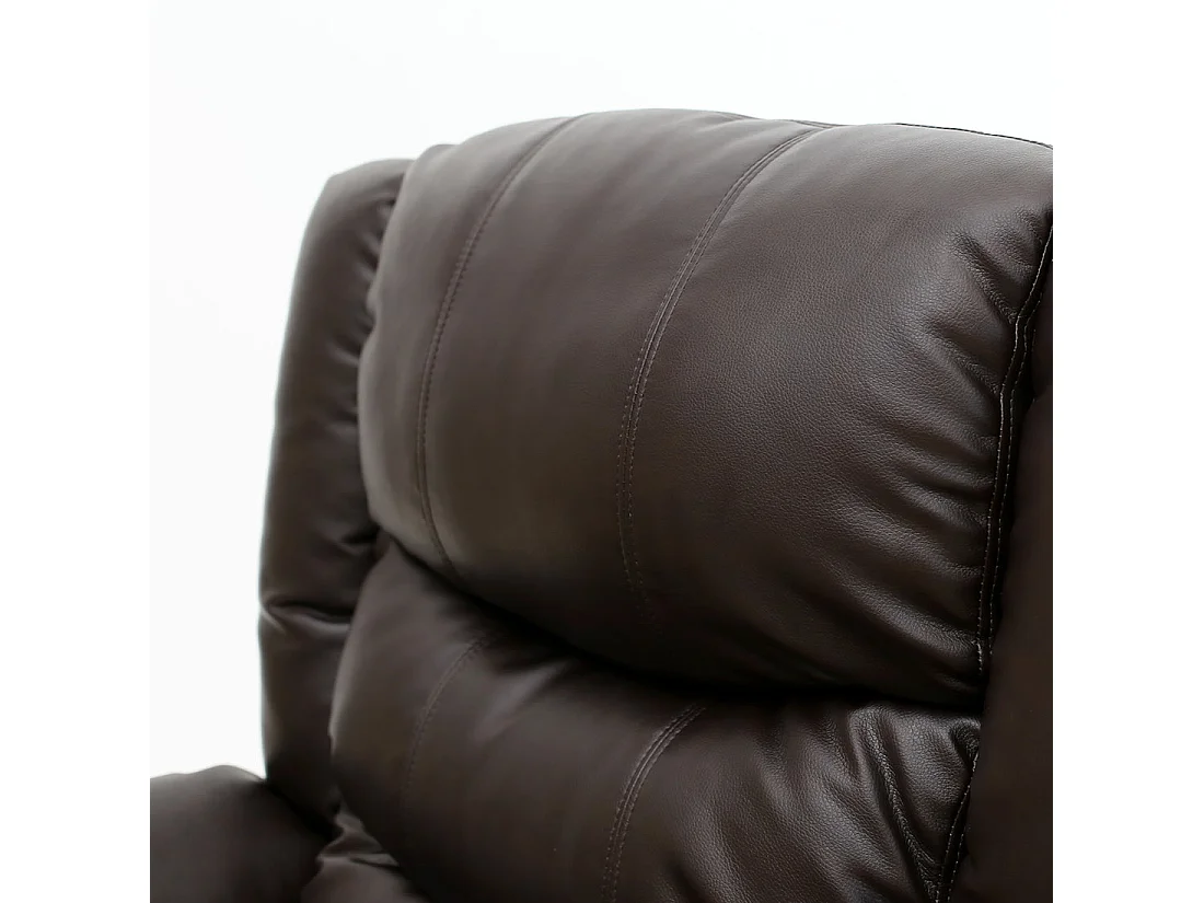 Seattle Manual Recliner Bonded Leather 1+2 Seater Sofa Set