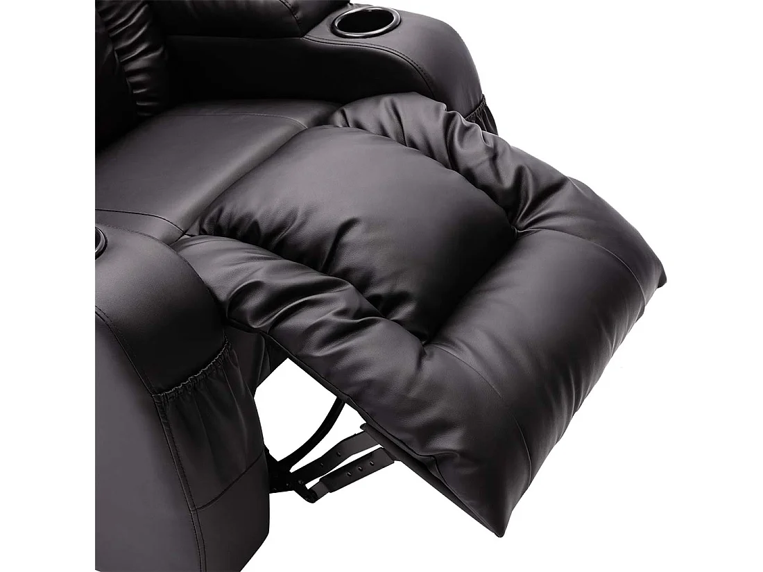 Caesar Manual Recliner Bonded Leather 1+2 Seater Sofa Set