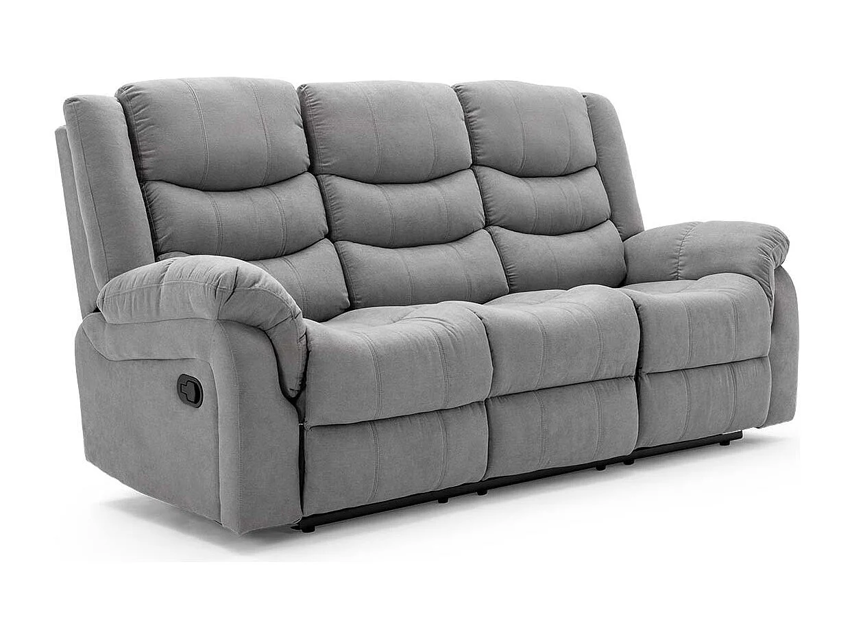 Seattle Manual Recliner Fabric 2+3 Seater Sofa Set