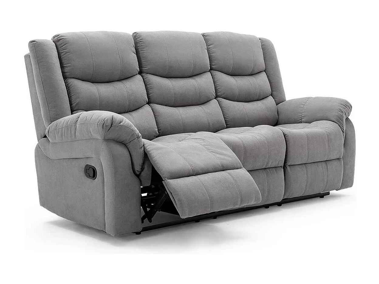 Seattle Manual Recliner Fabric 2+3 Seater Sofa Set
