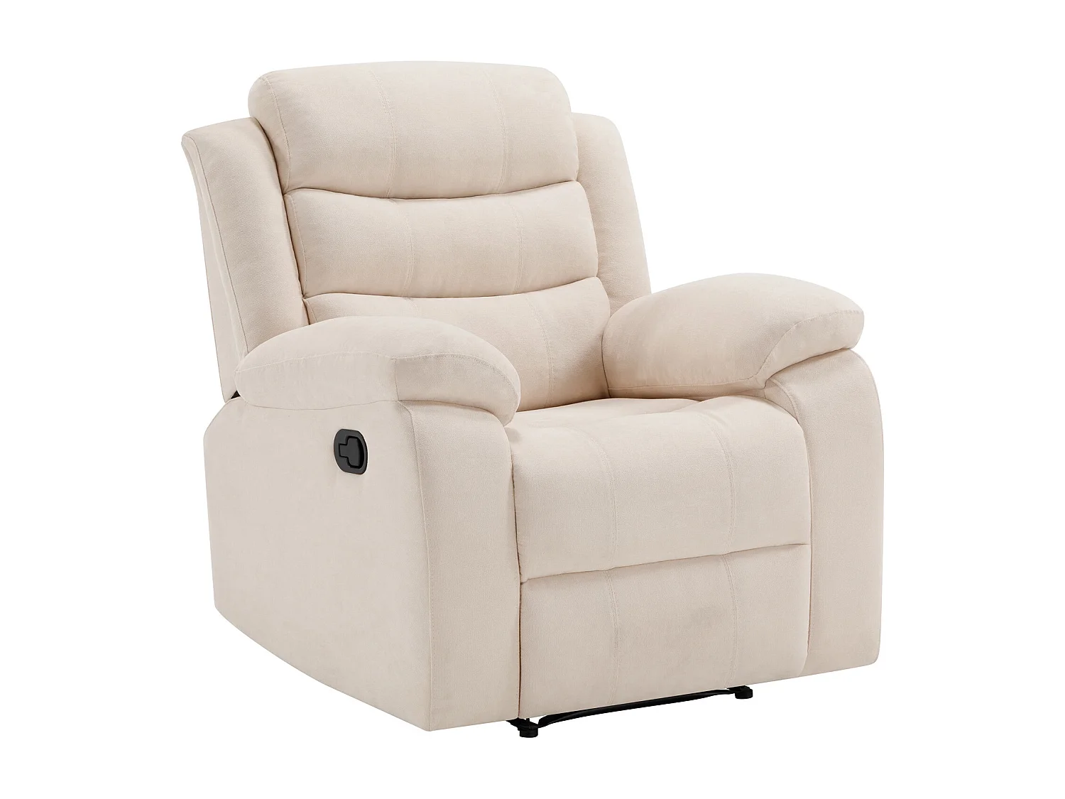 Boston Manual Recliner Fabric 1+3 Seater Sofa Set