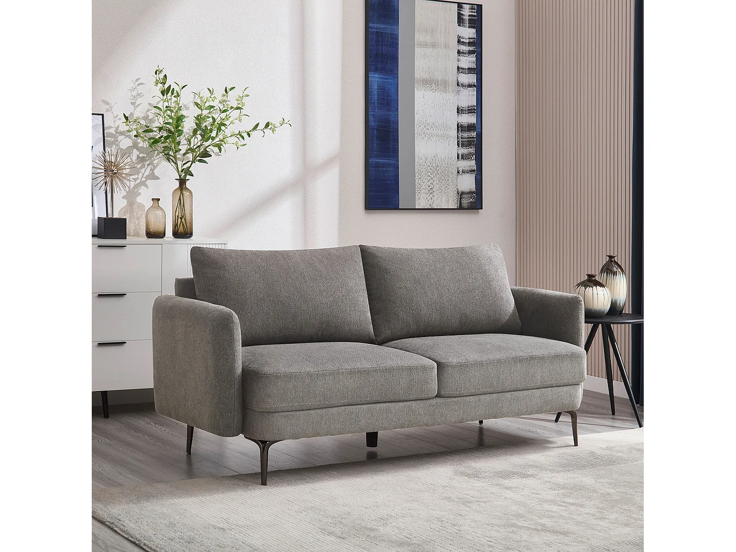 Sofia 1+2+3 Seater Fabric Sofa Set