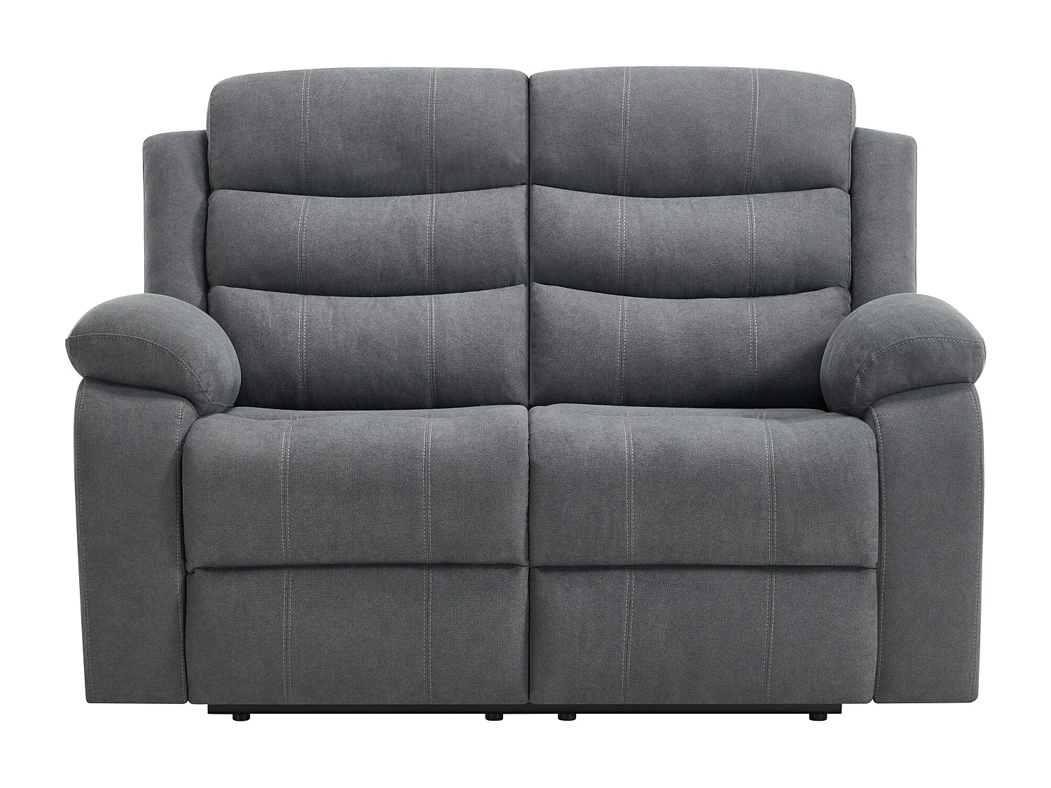 Boston Manual Recliner Fabric 1+2 Seater Sofa Set