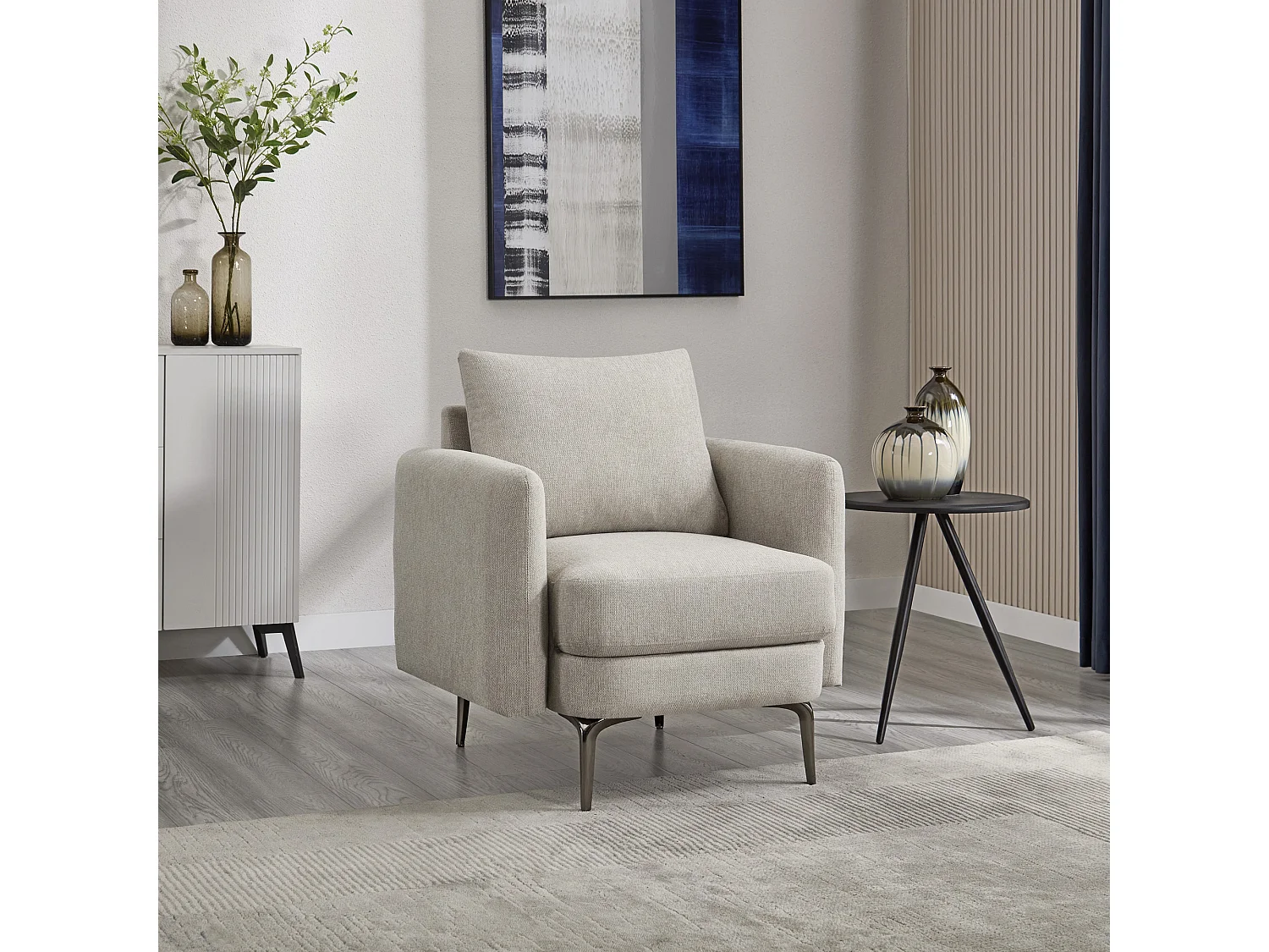 Sofia 1+2 Seater Fabric Sofa Set