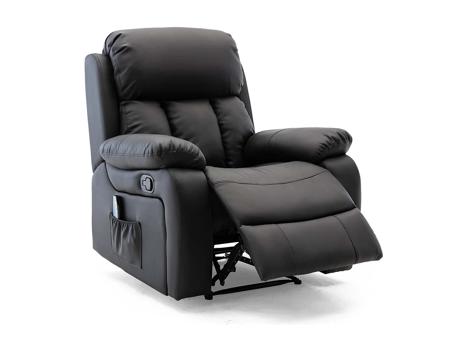 Chester Manual Recliner Bonded Leather 1+2+3 Seater Sofa Set