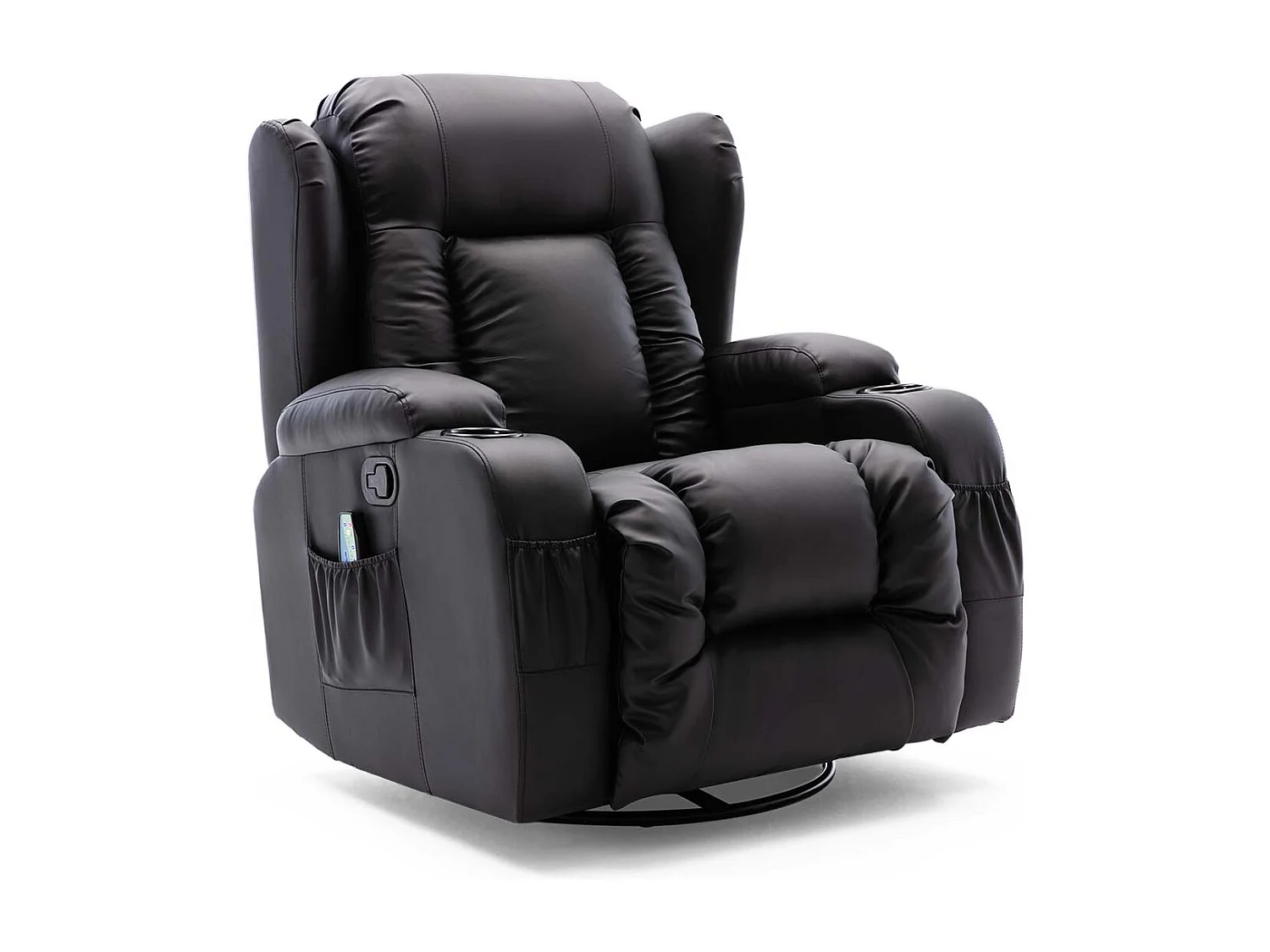 Caesar Manual Recliner Bonded Leather 1+2+3 Seater Sofa Set