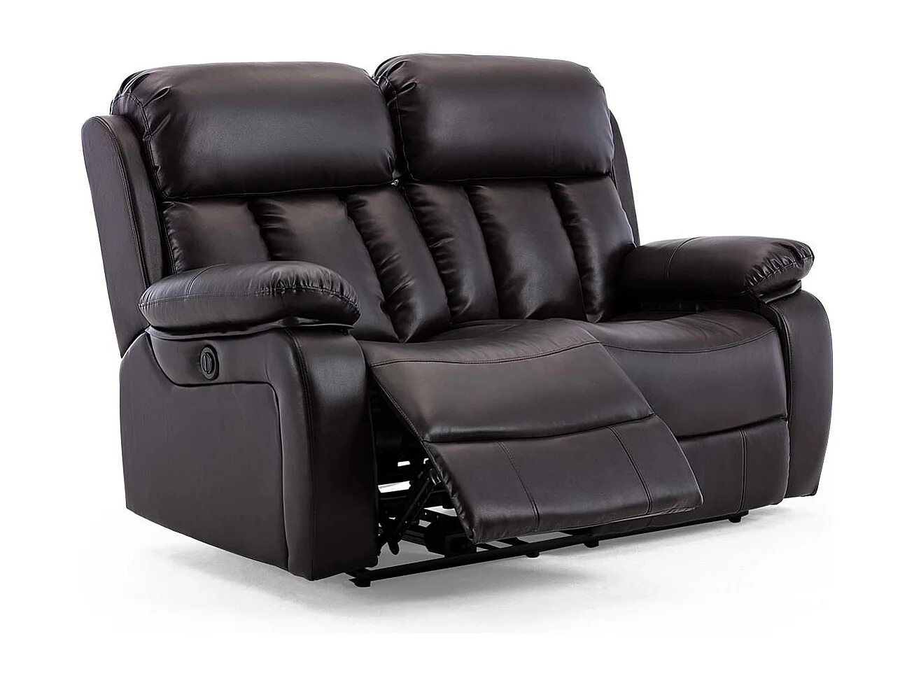 Chester Electric Recliner Bonded Leather 1+2 Seater Sofa Set