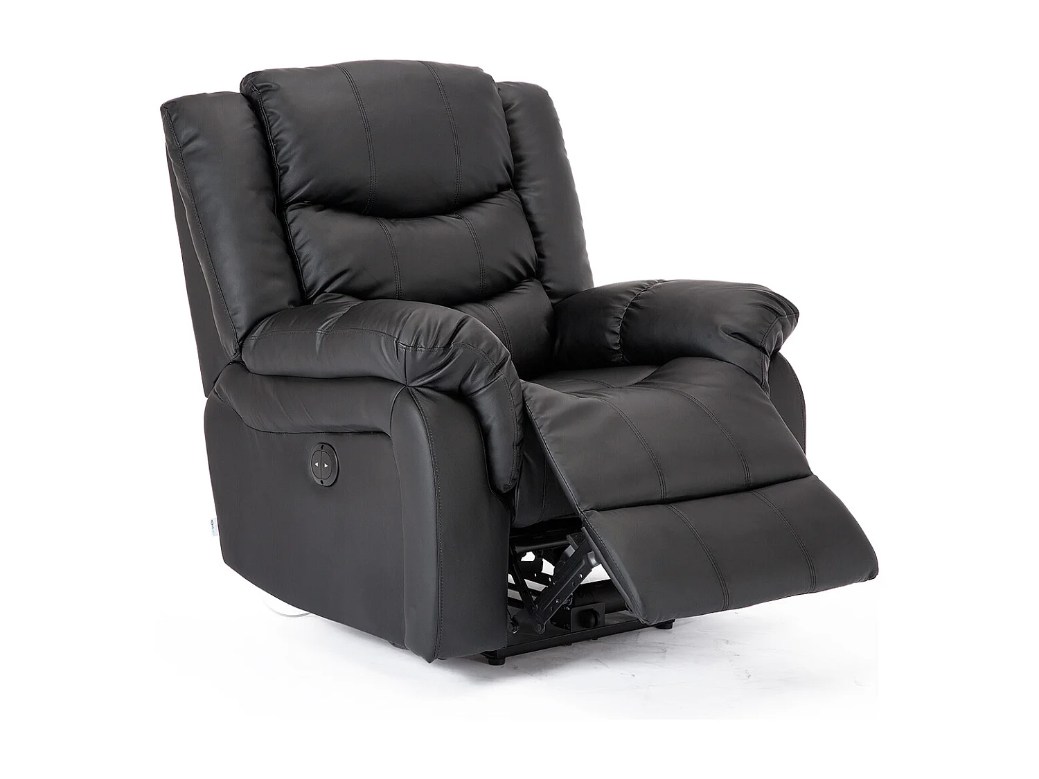 Seattle Electric Recliner Bonded Leather 1+3 Seater Sofa Set