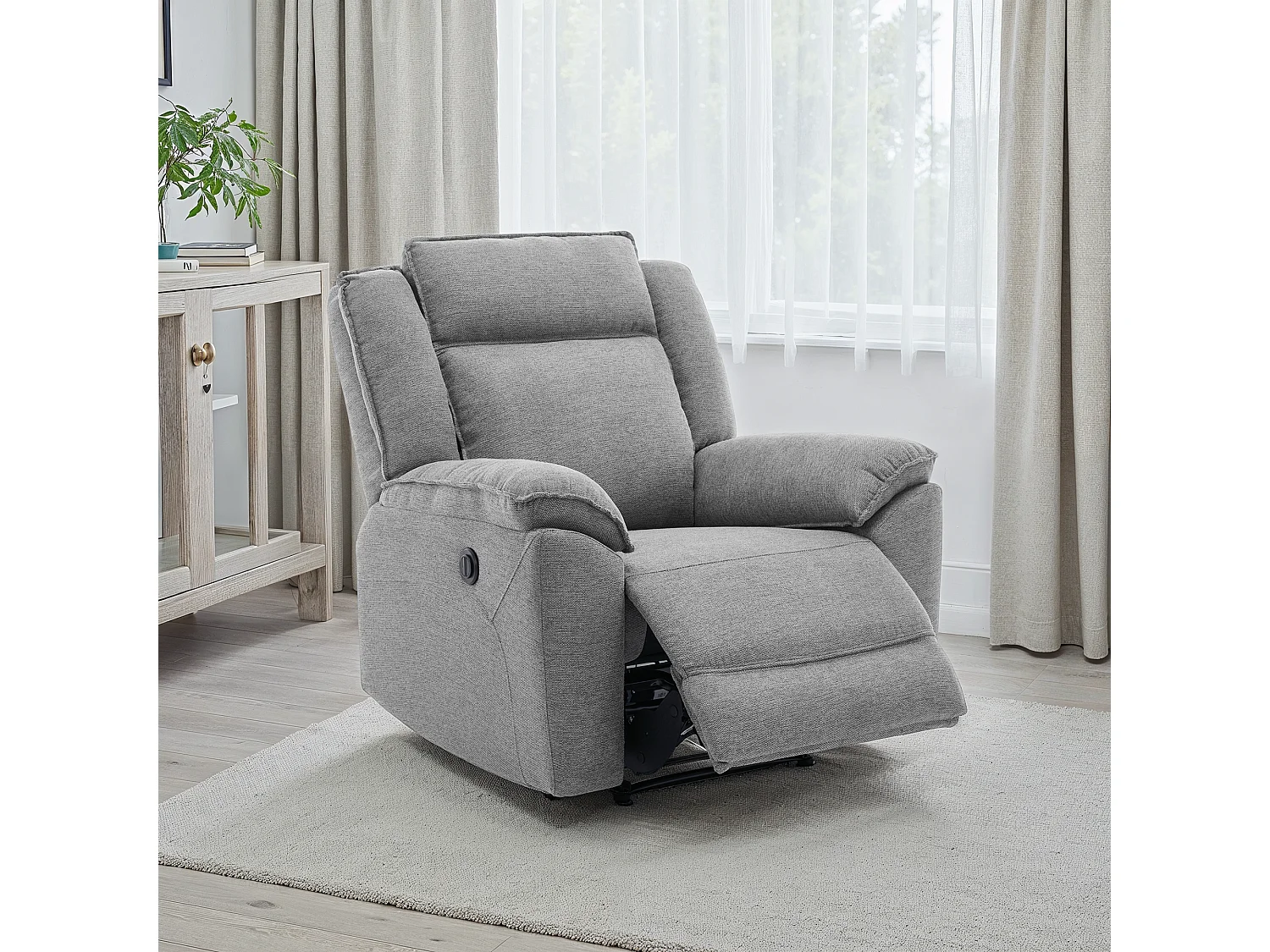 Skye 2+1 Linen Electric Recliner Sofa Set