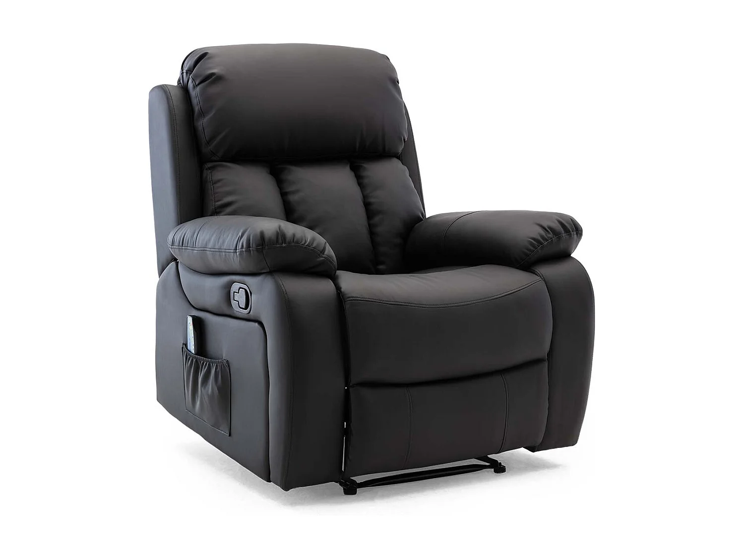 Chester Manual Recliner Bonded Leather 1+2 Seater Sofa Set