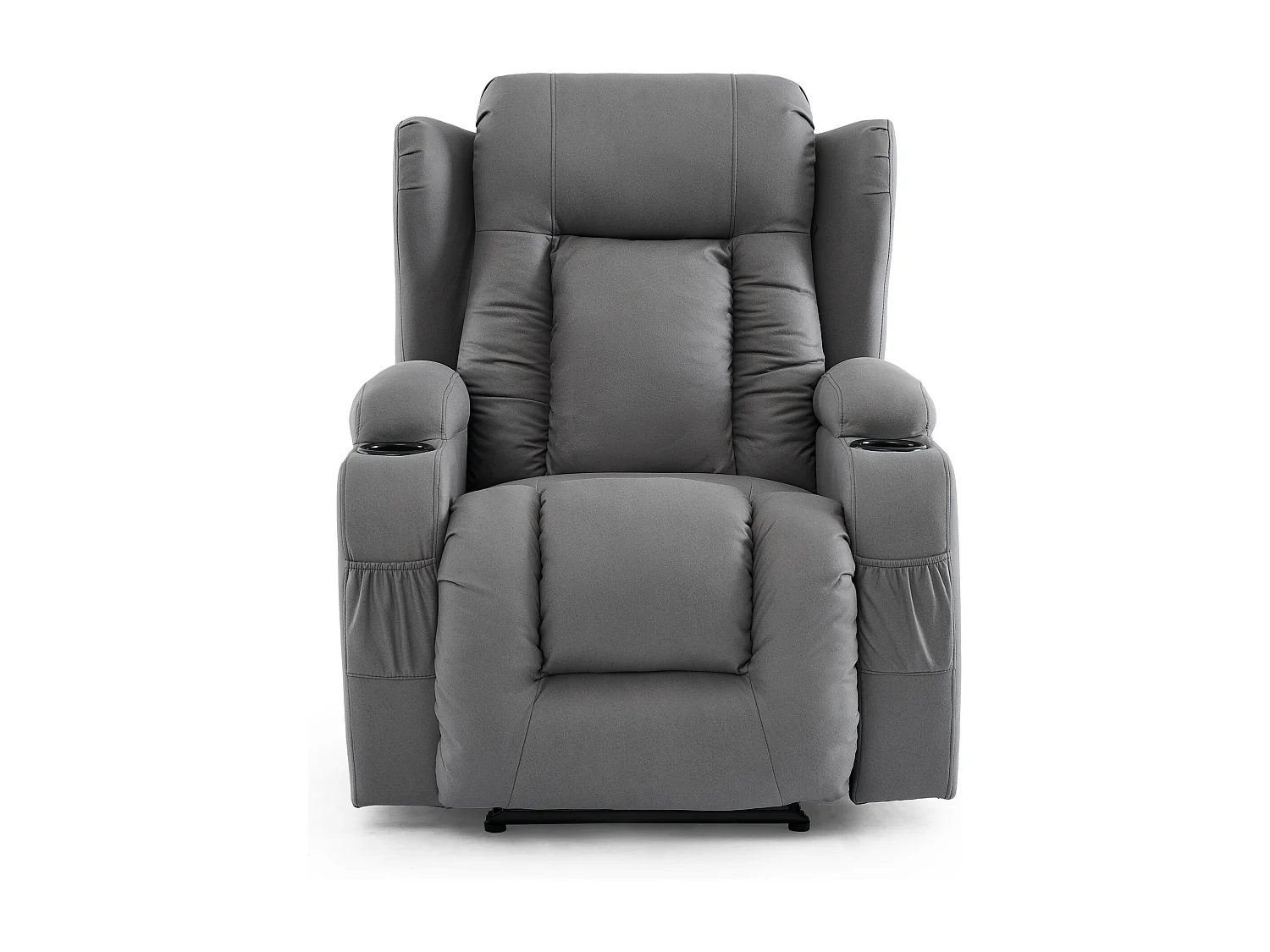 Caesar 1+3 Seater Grey Technology Fabric Modern Electric Recliner Sofa Set
