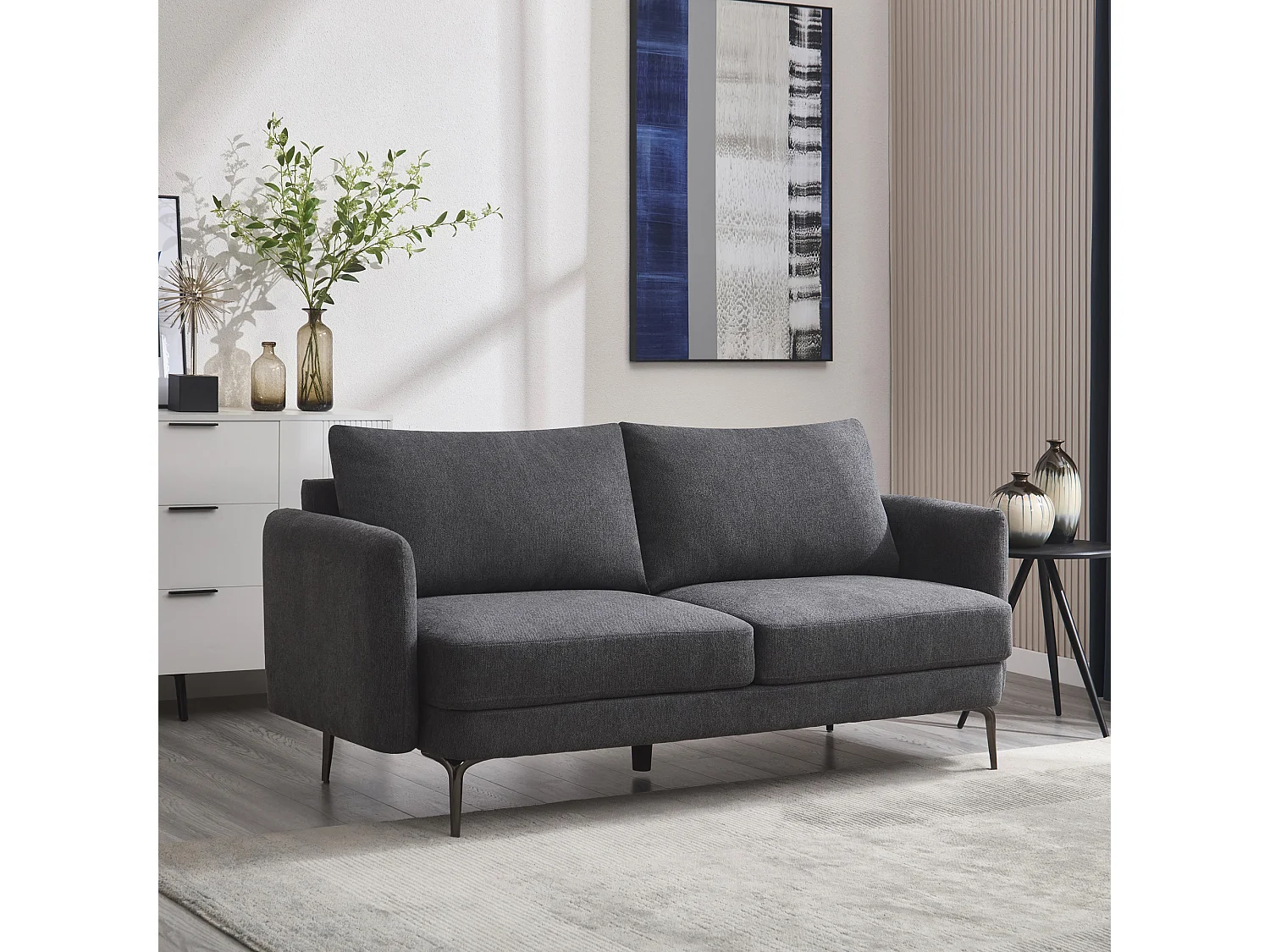 Sofia 1+3 Seater Fabric Sofa Set