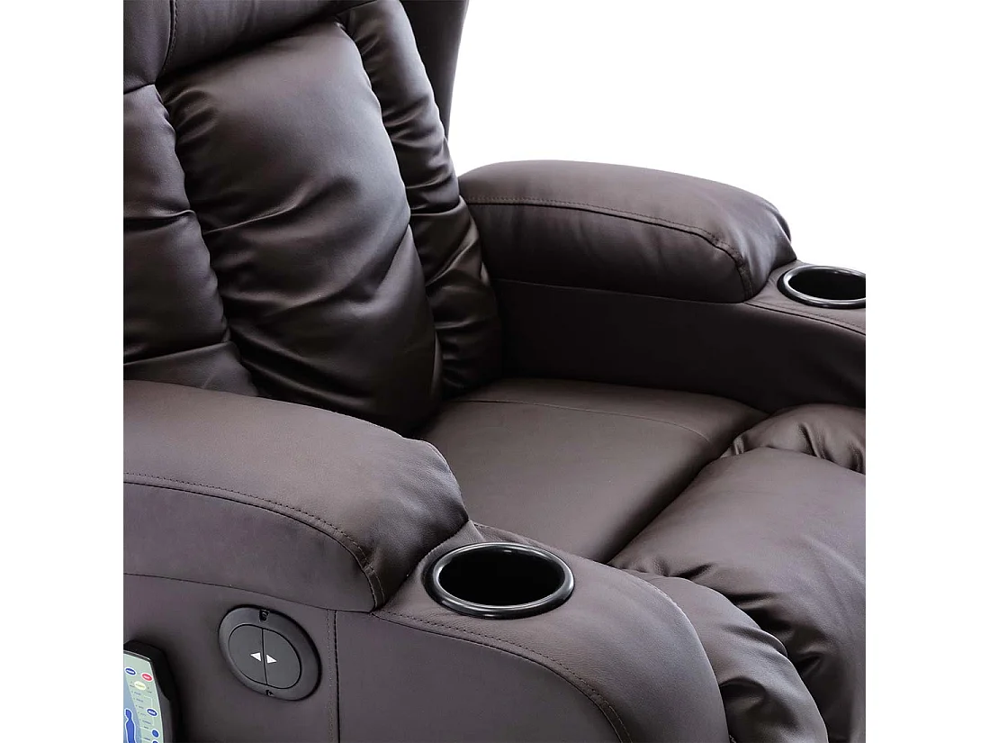 Caesar Electric Recliner Bonded Leather 1+2 Seater Sofa Set