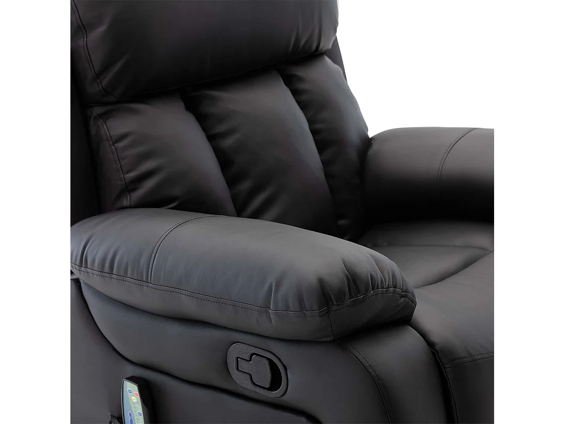 Chester Manual Recliner Bonded Leather 1+3 Seater Sofa Set