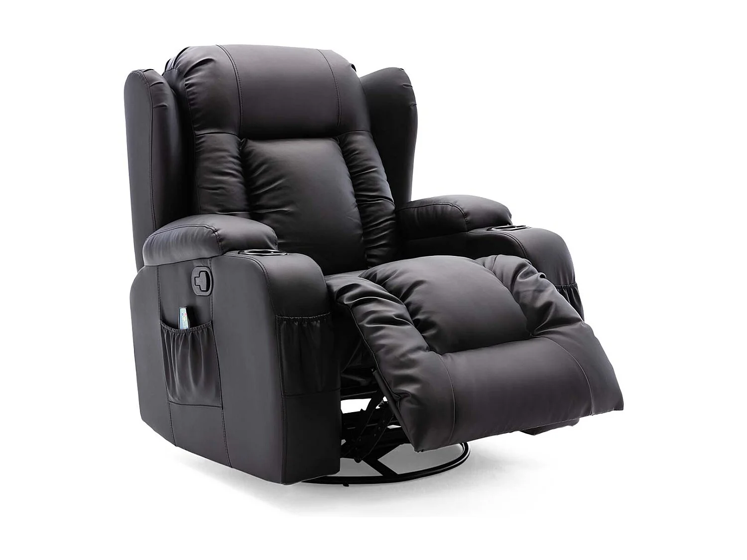 Caesar Manual Recliner Bonded Leather 1+3 Seater Sofa Set