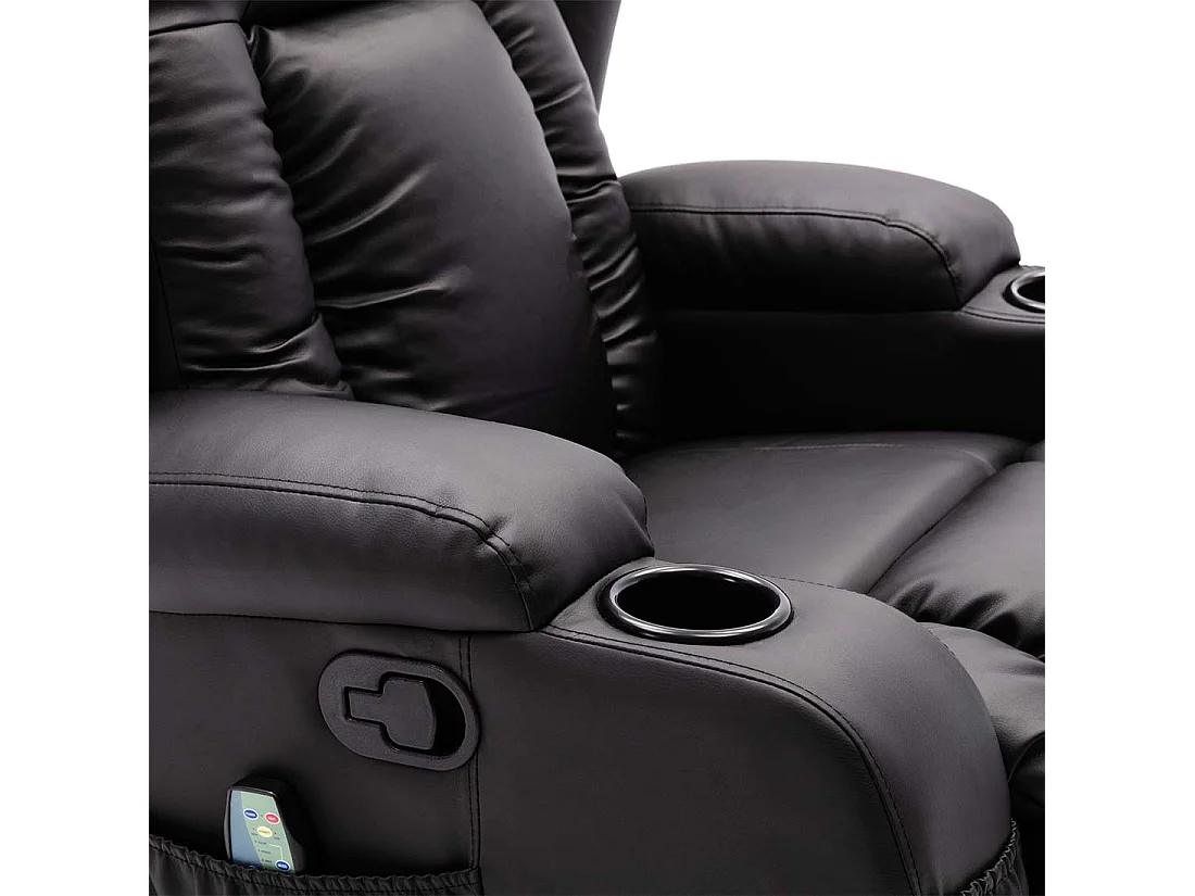 Caesar Manual Recliner Bonded Leather 1+3 Seater Sofa Set