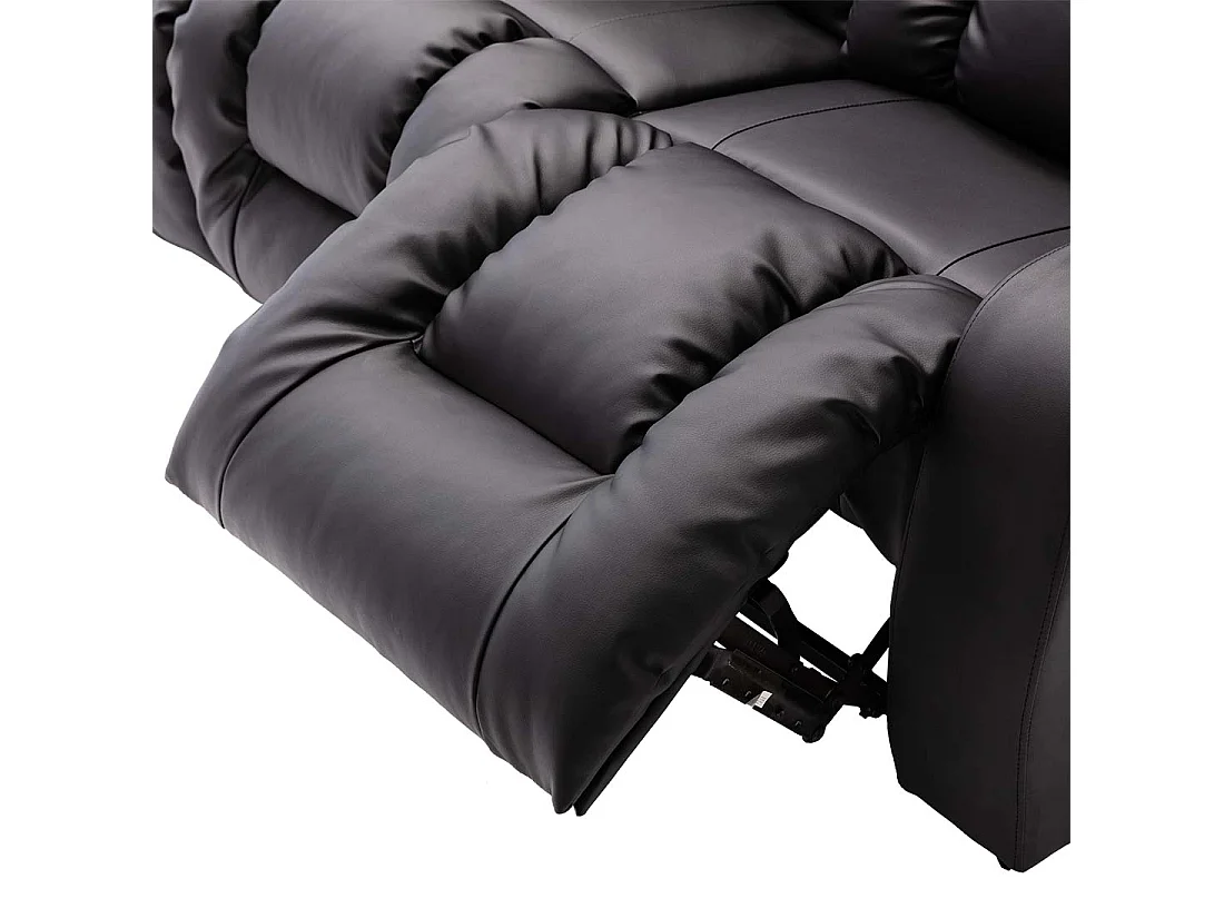 Caesar Manual Recliner Bonded Leather 1+3 Seater Sofa Set