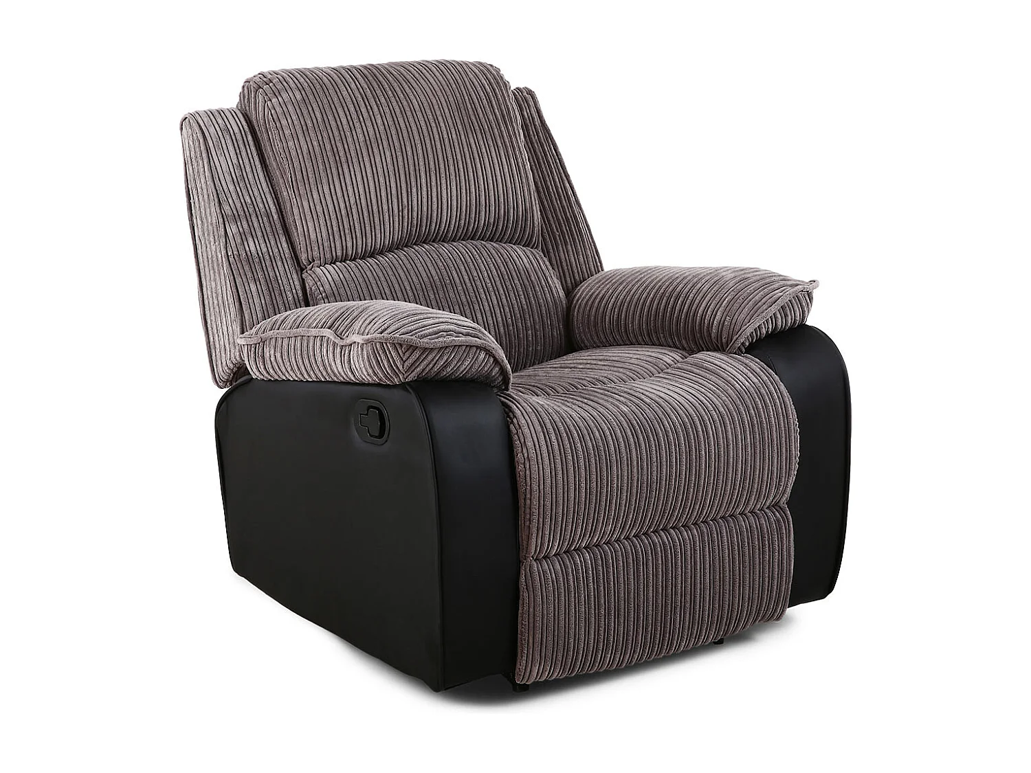Postana Manual Recliner Bonded Leather 1+3 Seater Sofa Set